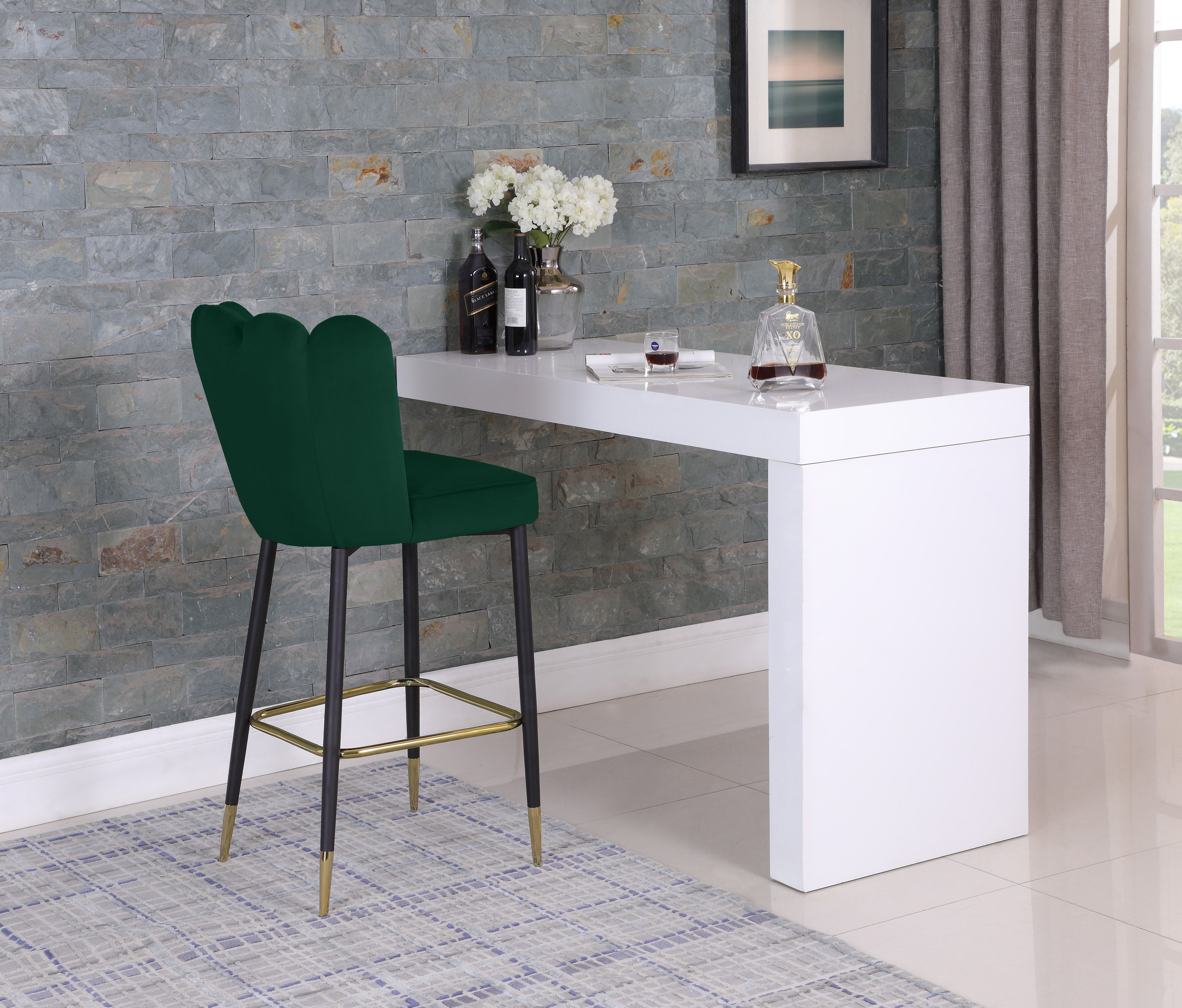 Lily - Stool (Set of 2) - Green