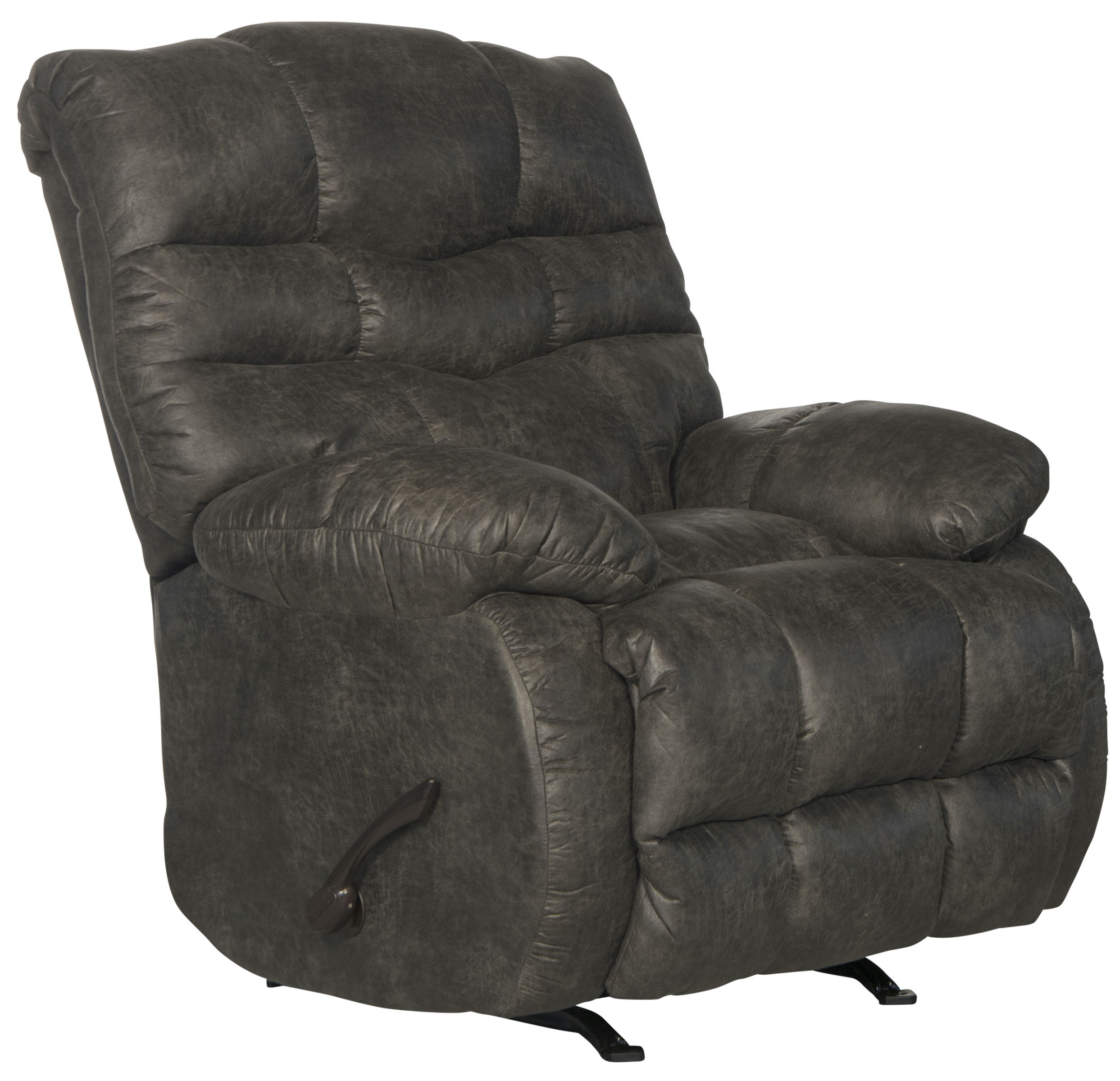 Berman - Chaise Rocker Recliner - Steel