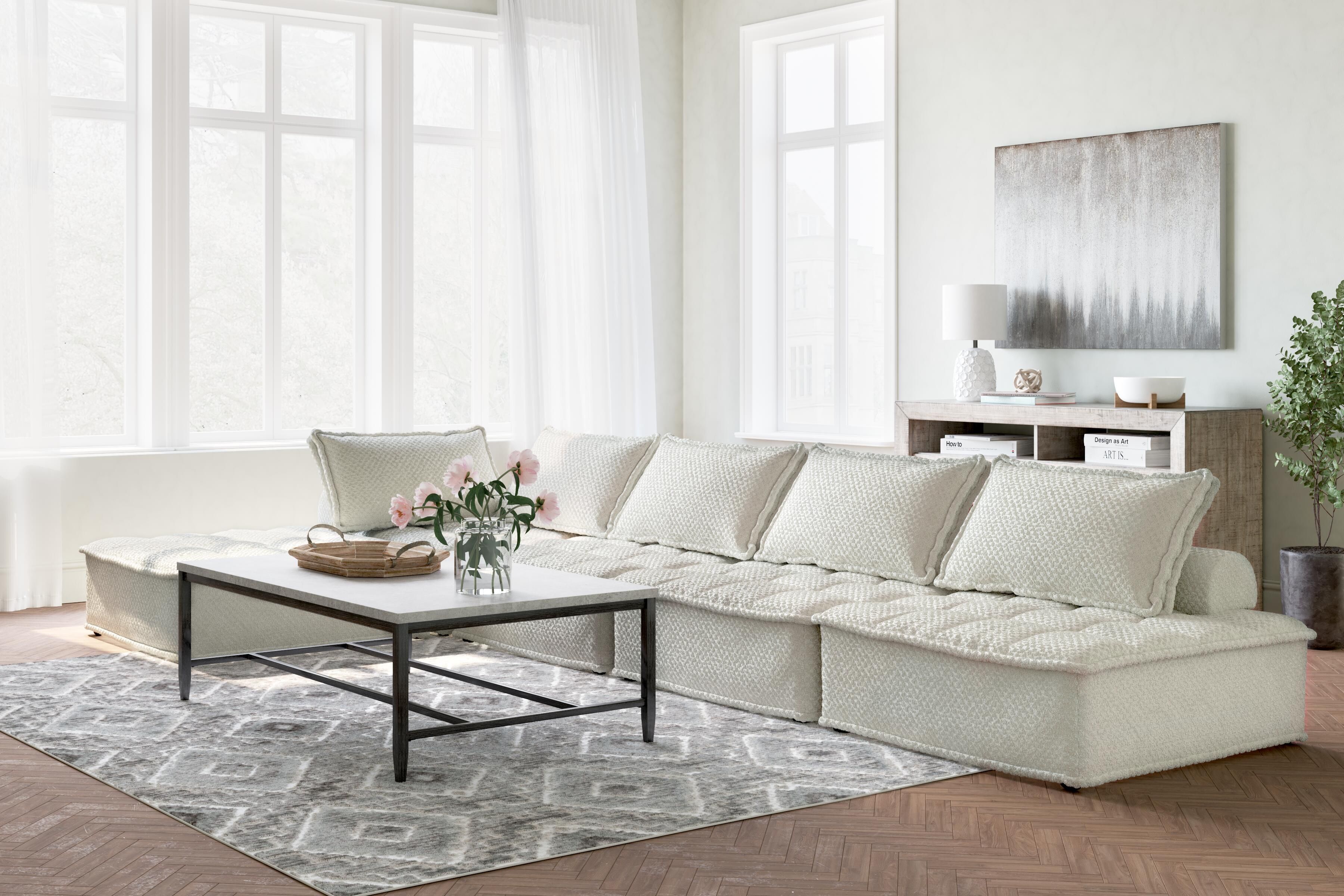 Ashley Furniture Bales - 5-Piece Modular Seating - Taupe - Image 13
