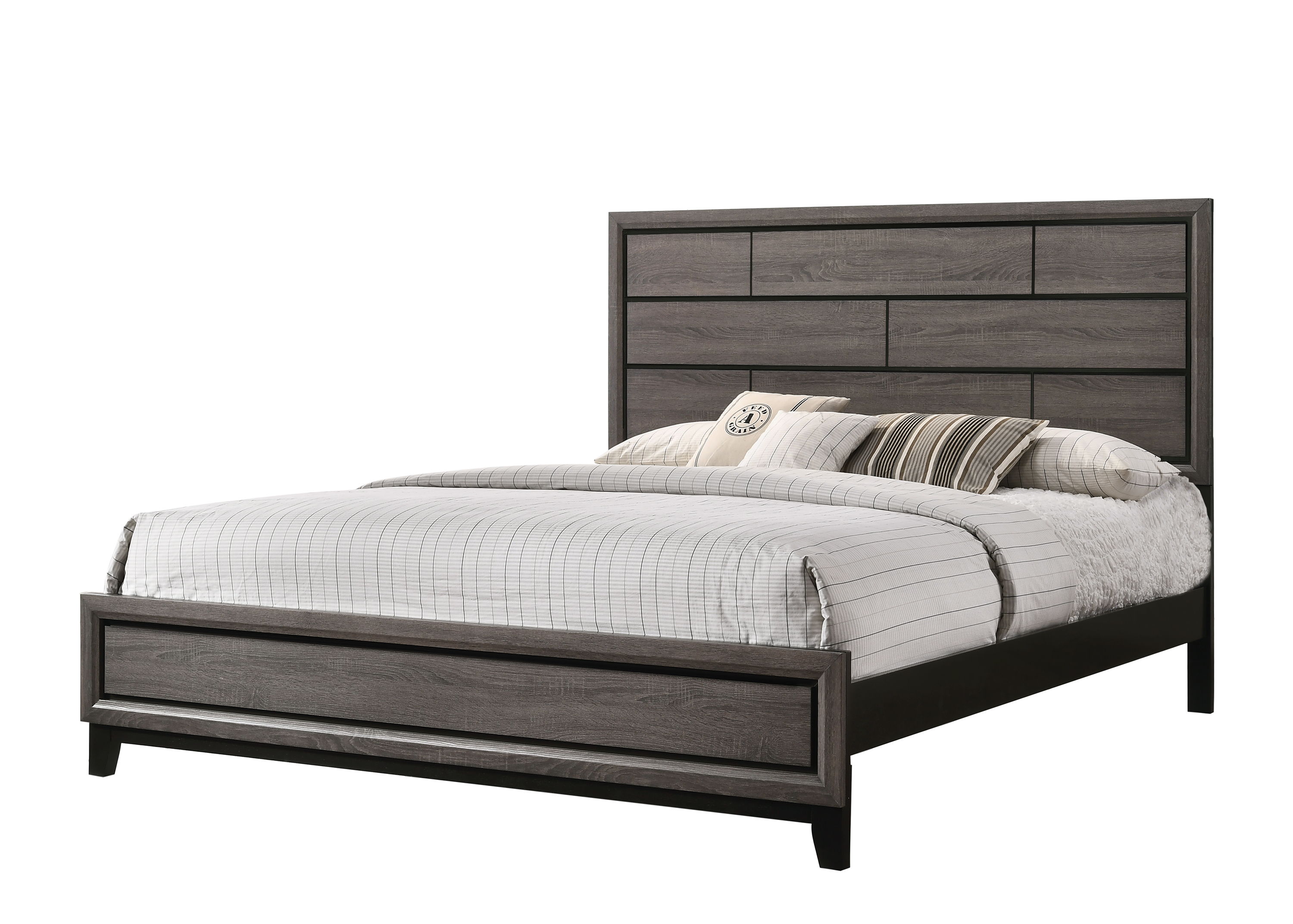 Akerson - California King Bed - Gray Image
