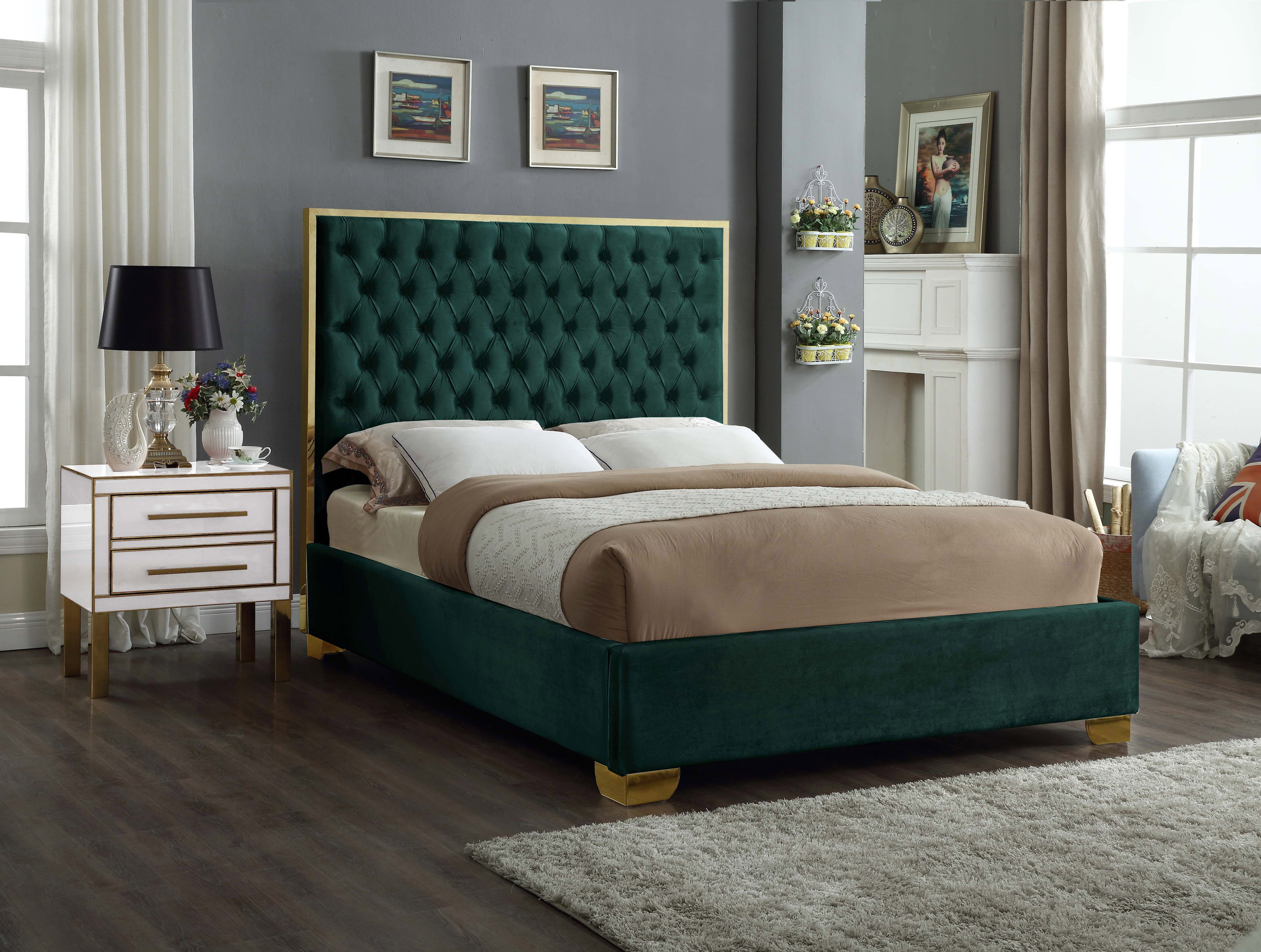 Lana - Full Bed - Green