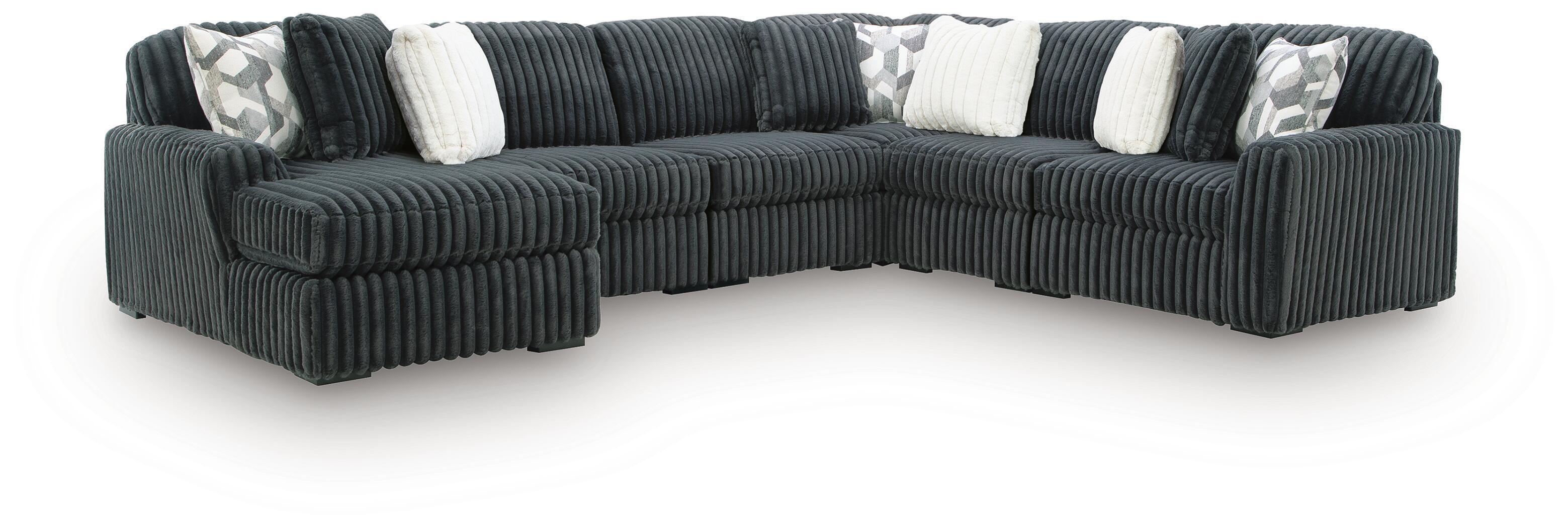 6 Pc · Sectional With LAF Corner Chaise