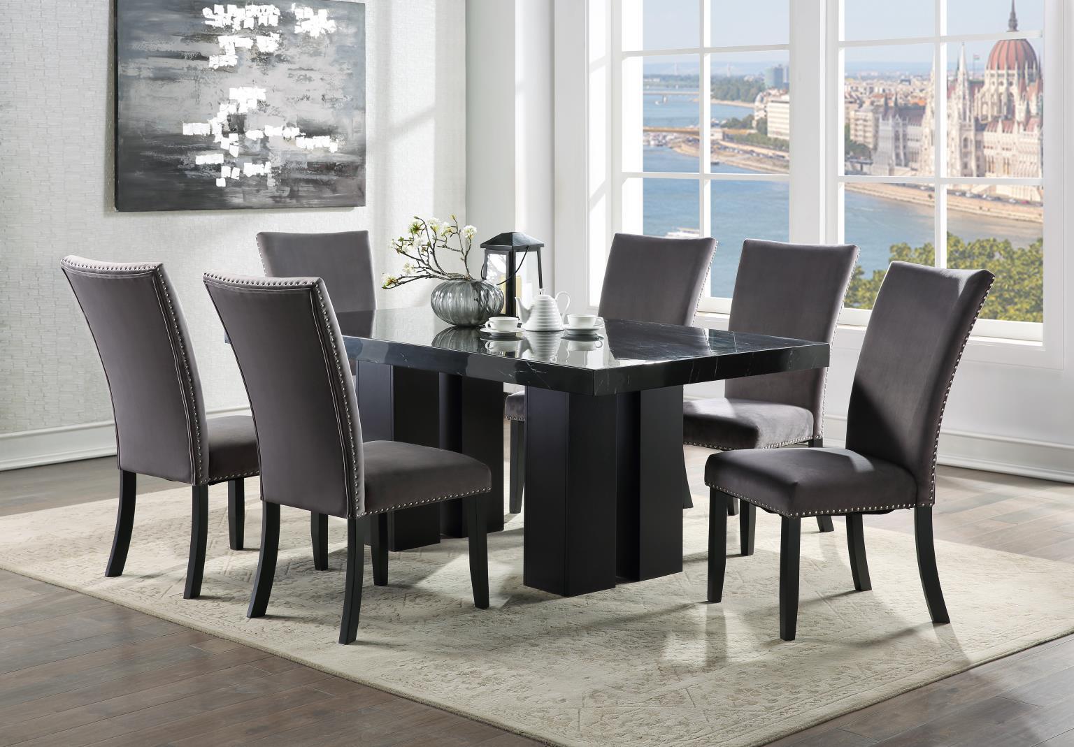 7 Pc · Table, 6 Chairs