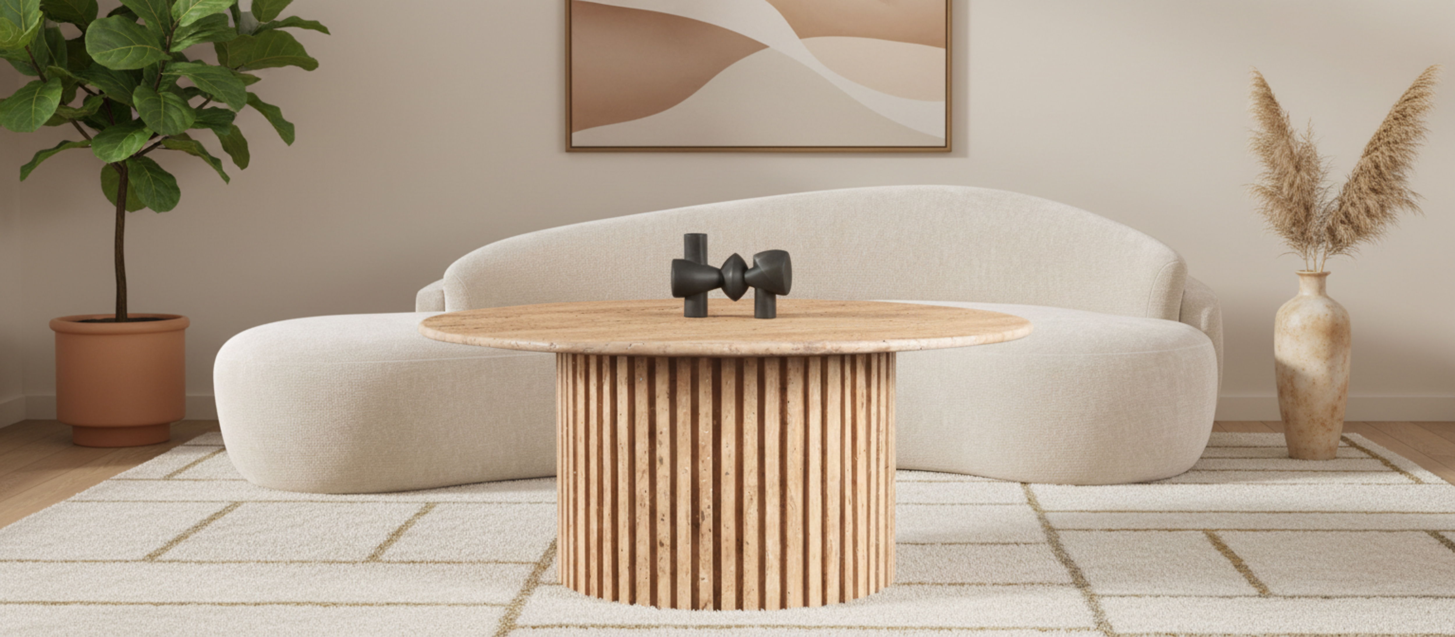 Genoa - Coffee Table - Beige