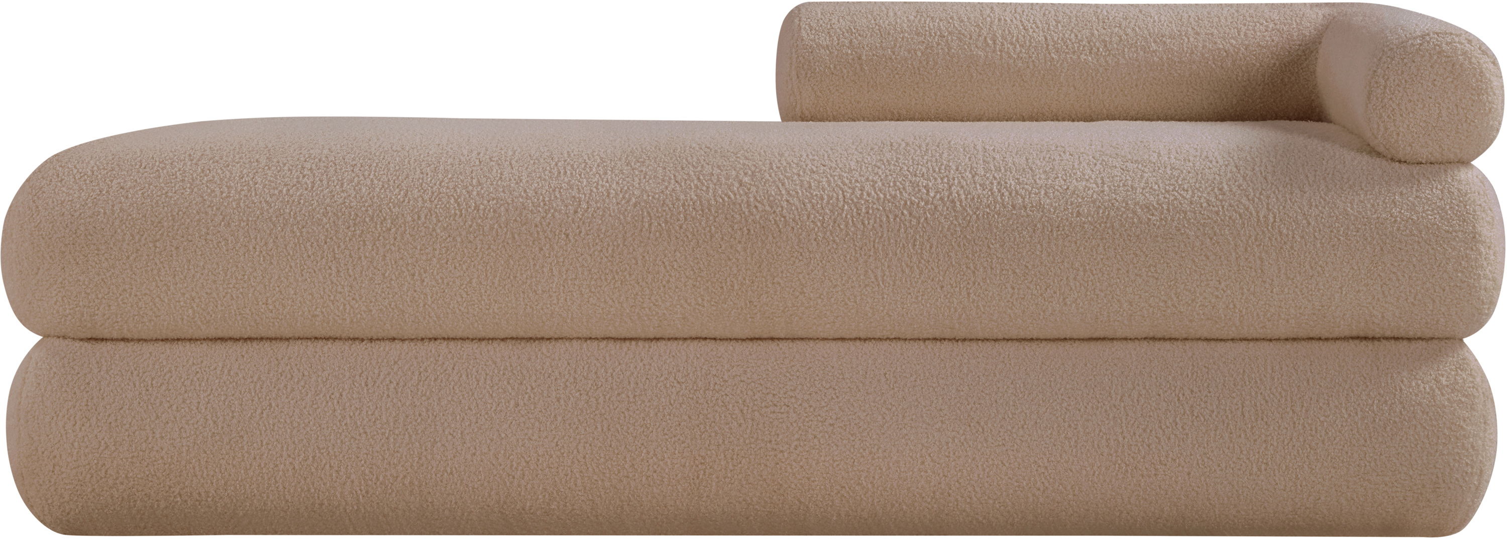 Kennedy - Teddy Fabric Bench - Beige
