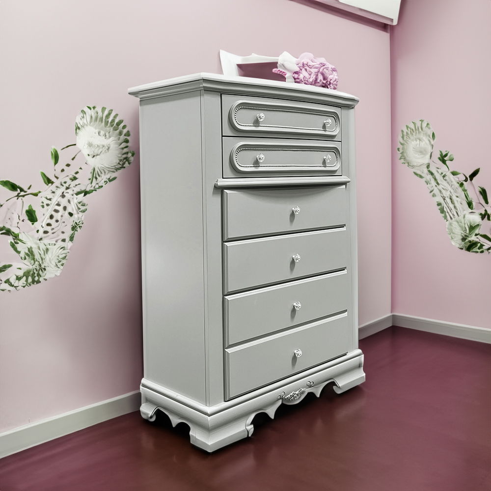 Flora - Chest - Gray, light gray