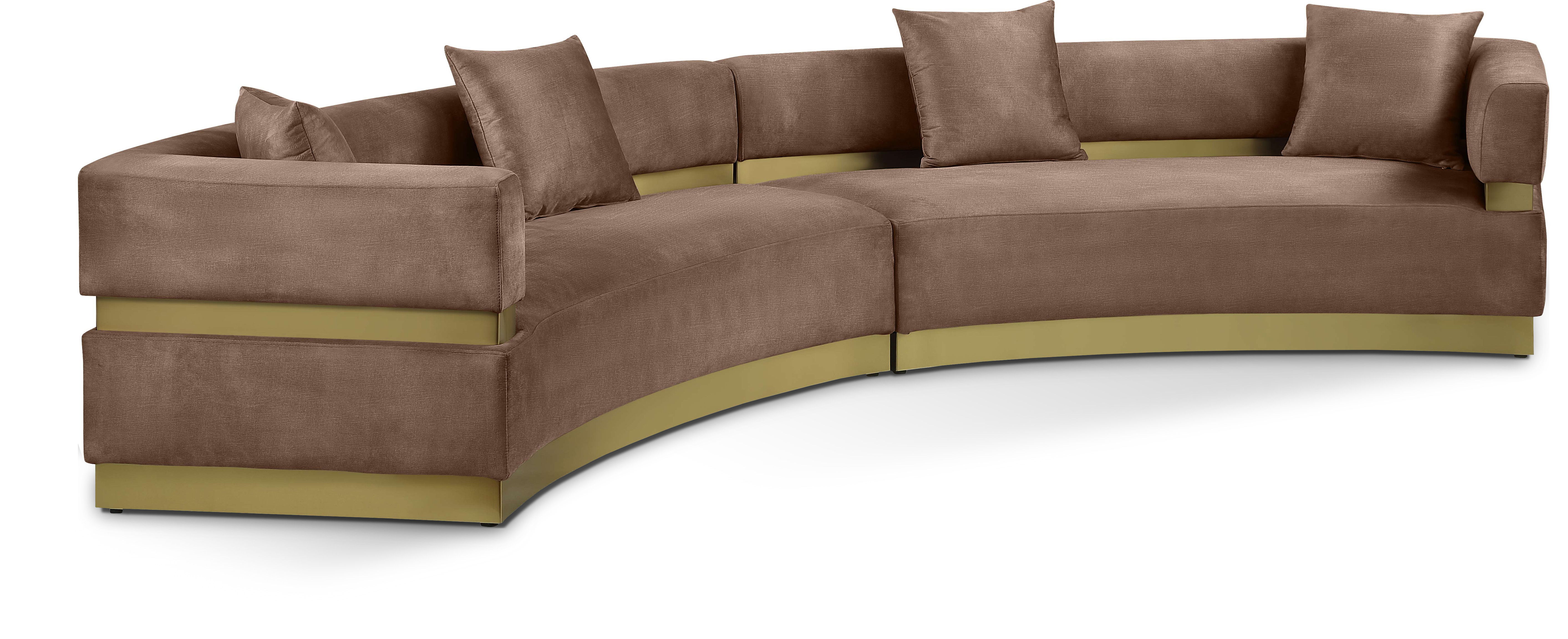 Belsa - 2 Piece Sectional - Brown