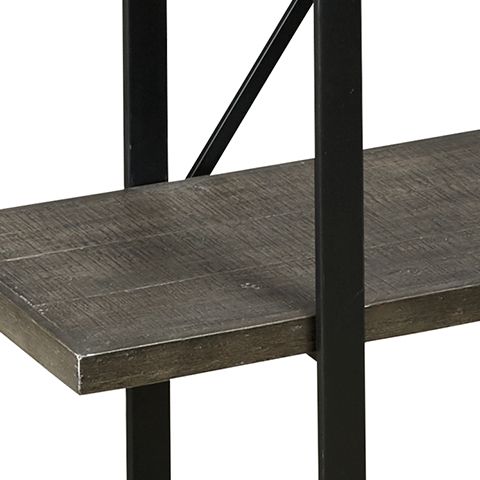 Ashley Furniture Gilesgrove - Bookcase - Black / Gray - Image 6
