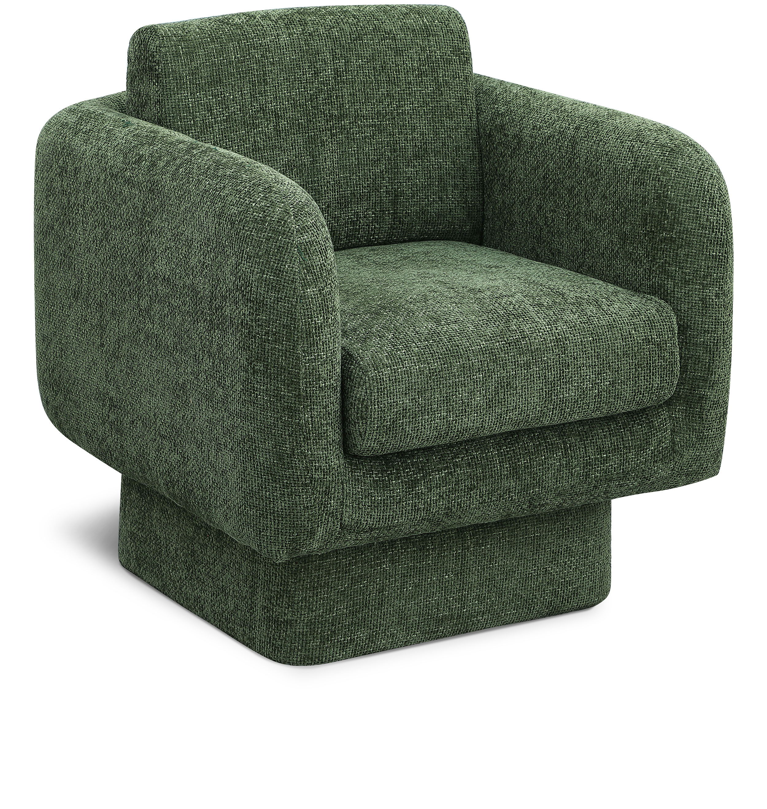 Alessandra - Swivel Accent Chair - Green