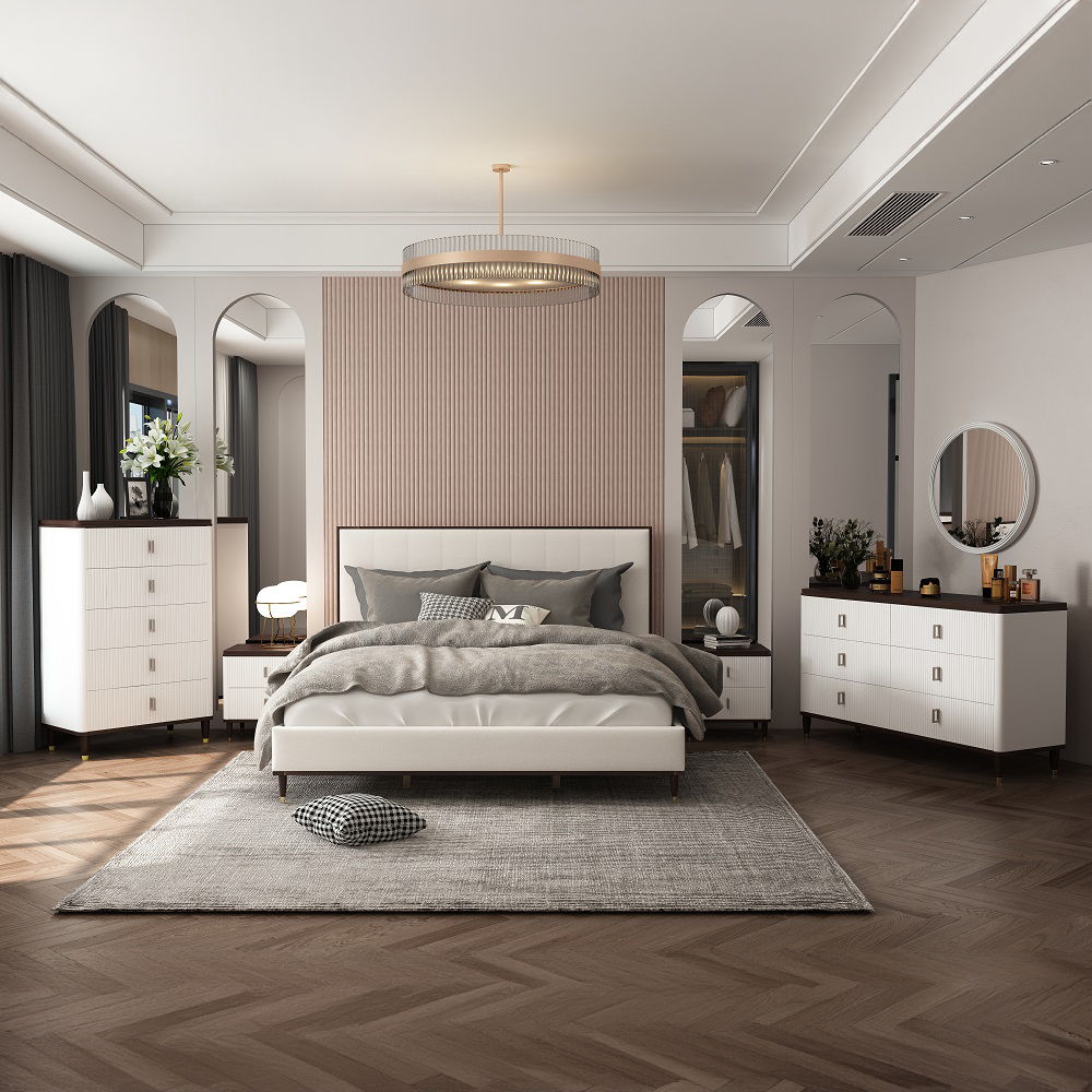 Carena - Chest - White & Brown, white, view 4