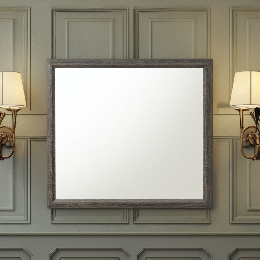 Valdemar - Mirror - Weathered Gray, dark gray, view 7