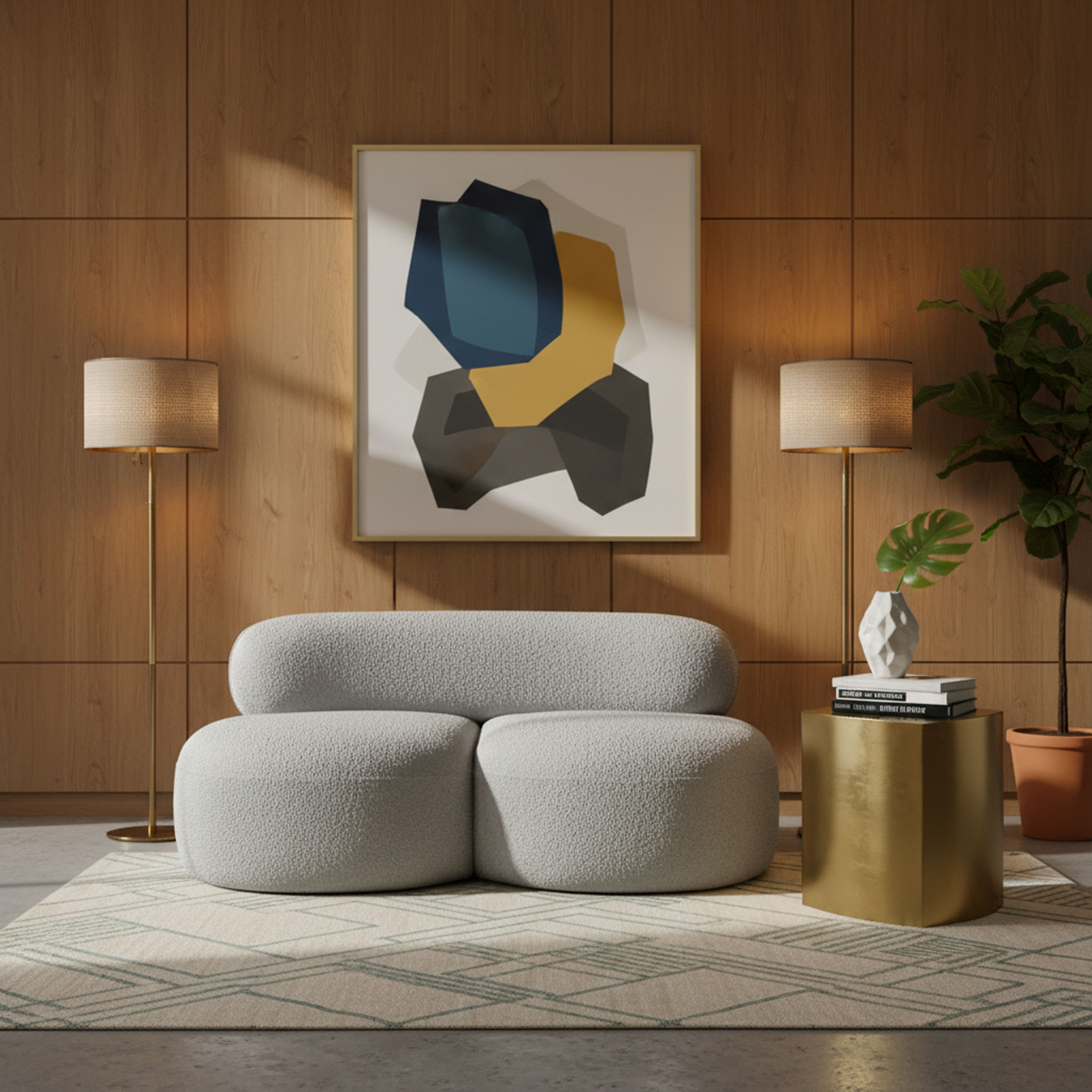 Venti - Loveseat - Gray