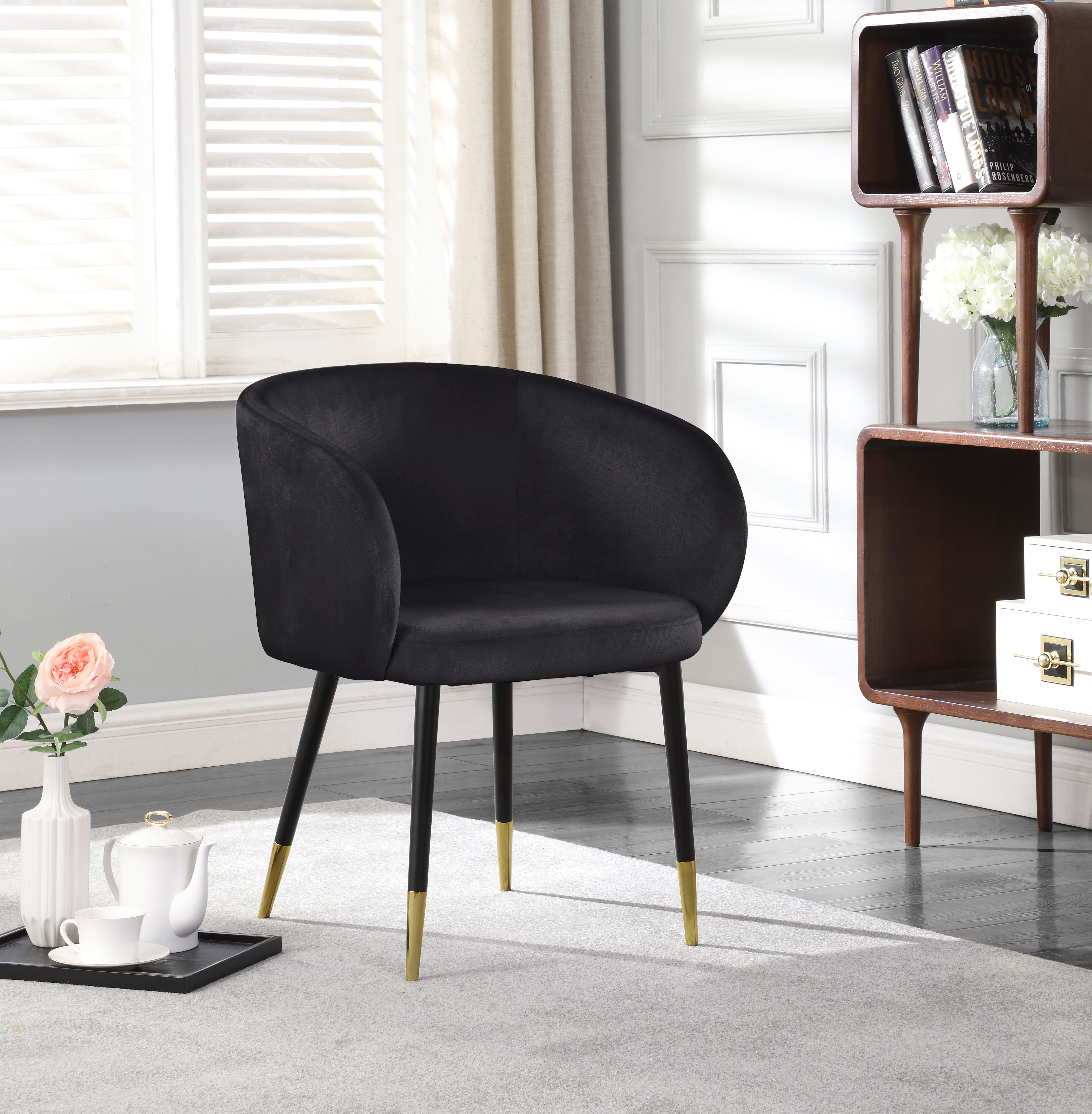 Louise - Dining Chair - Black