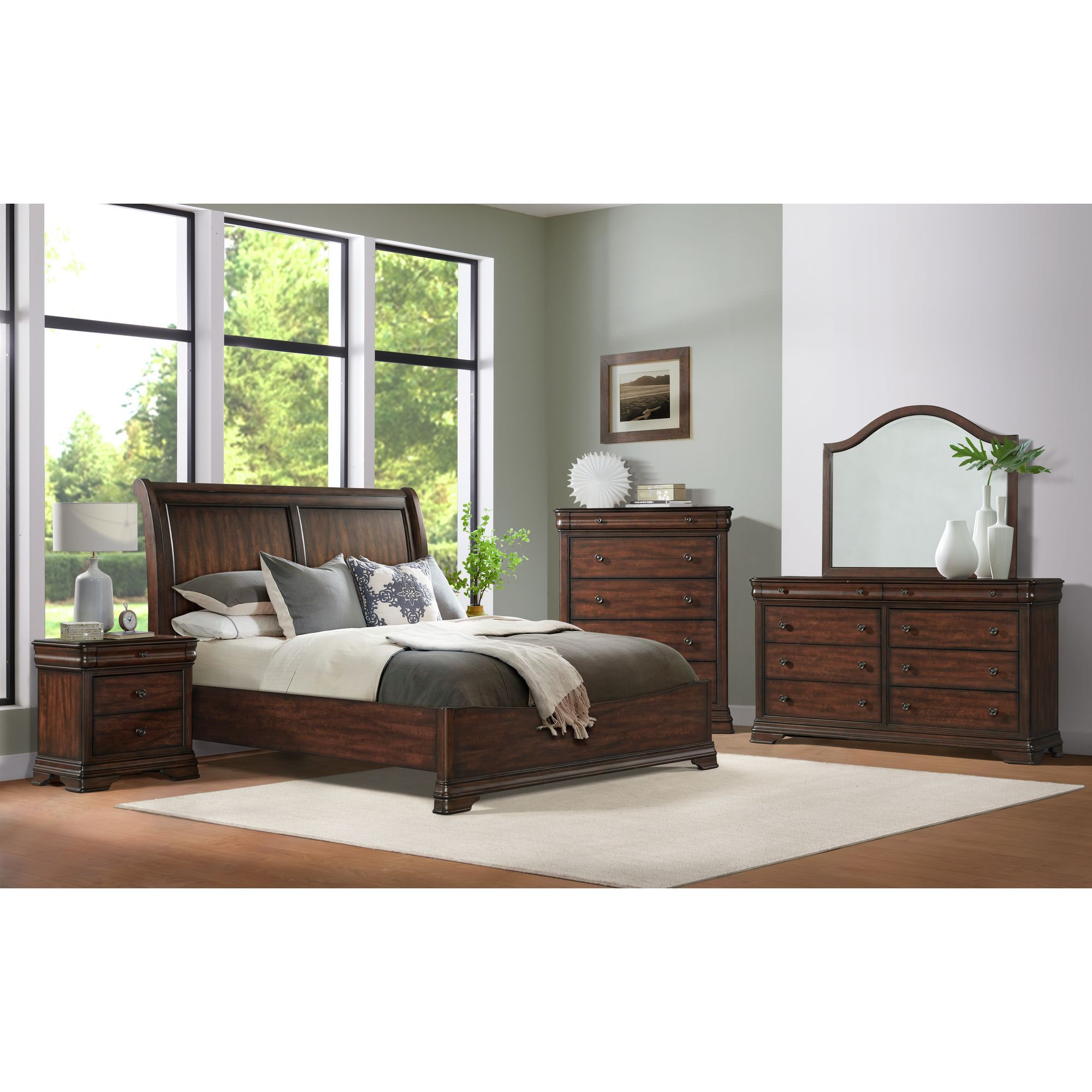 Queen · 5 Pc · Bedroom Set
