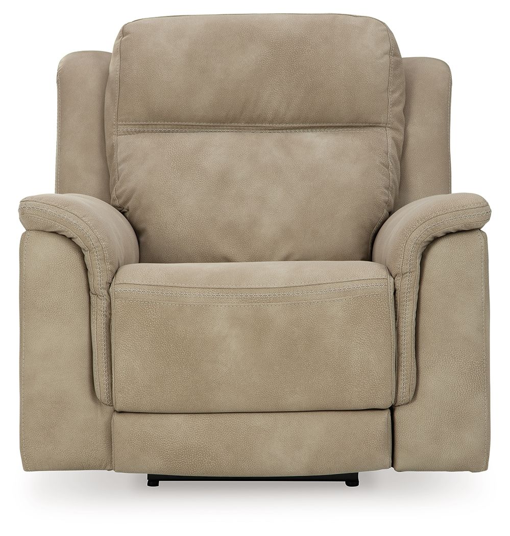 Ashley Furniture Next-Gen Durapella - PWR Recliner/Adj Headrest - Sand - Image 5