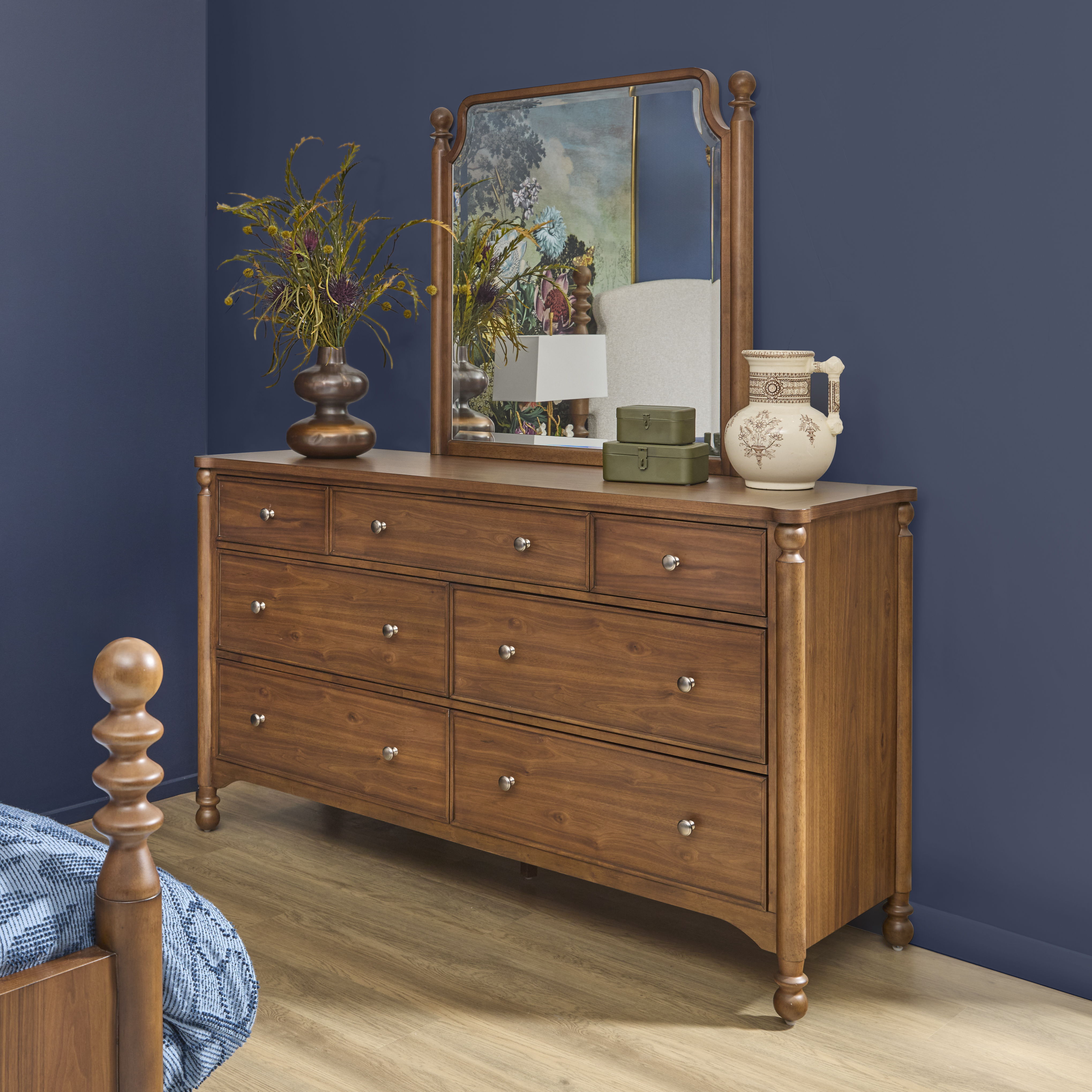 Azalea - Dresser - Walnut, dark brown, view 5