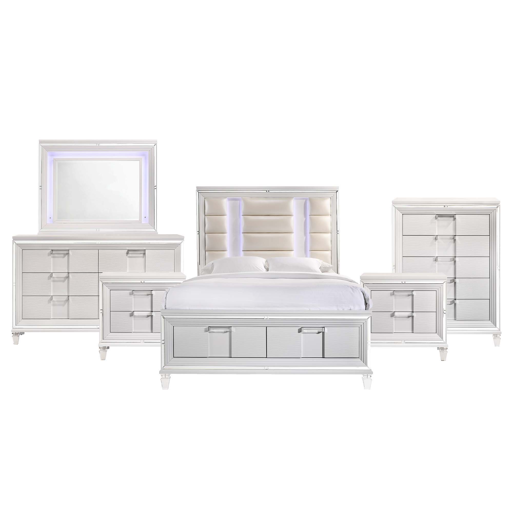 Queen · 6 Pc · Bedroom Set