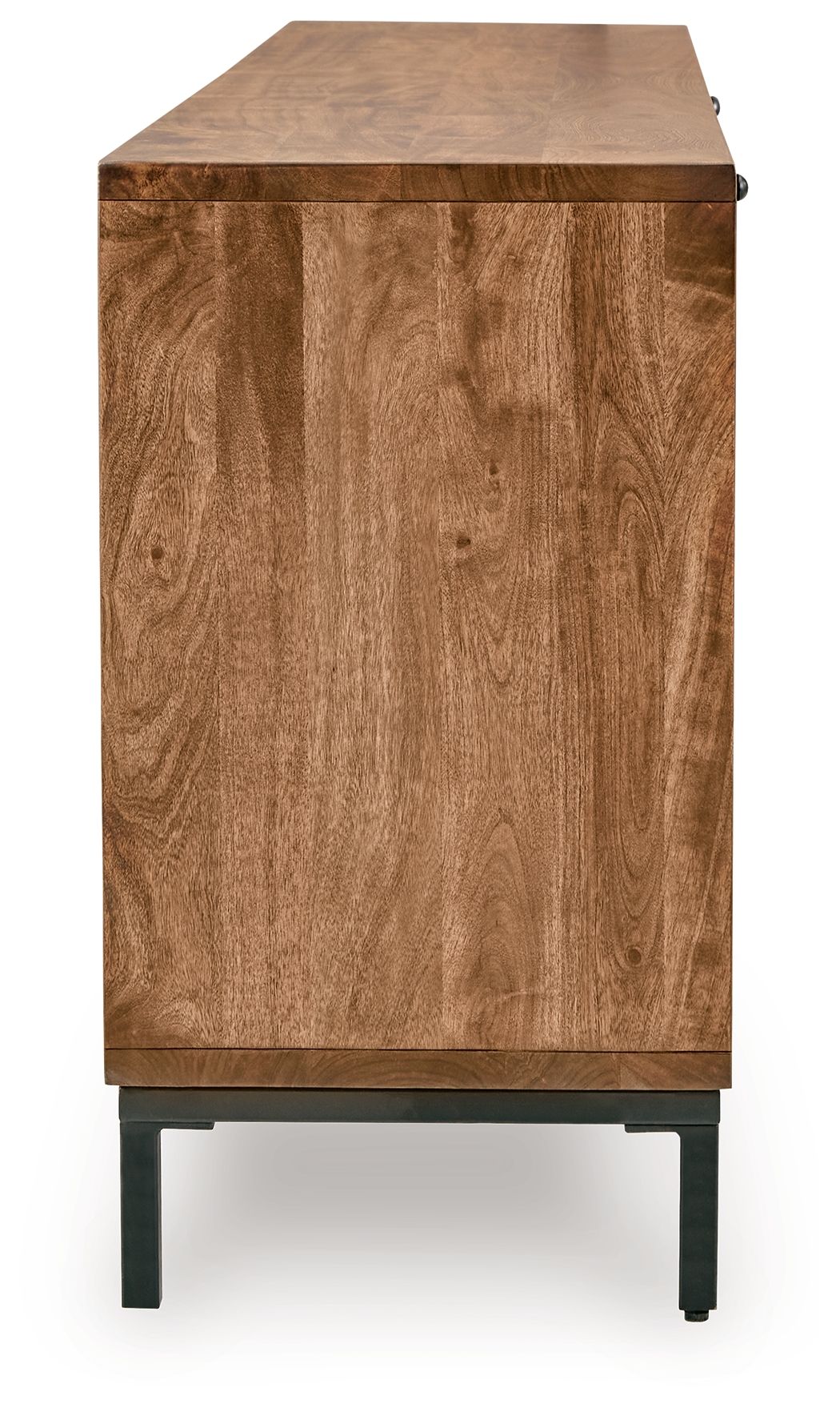 Ashley Furniture Dorannby - Accent Cabinet - Black / Brown - Image 5