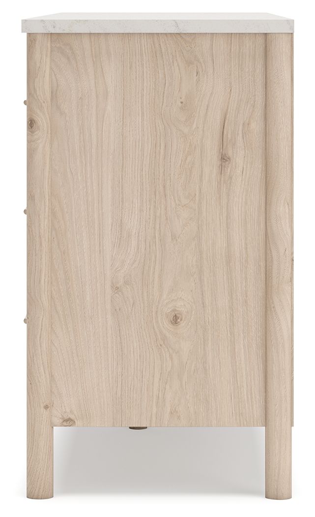 Ashley Furniture Cadmori - Six Drawer Dresser - Two-Tone - Image 7