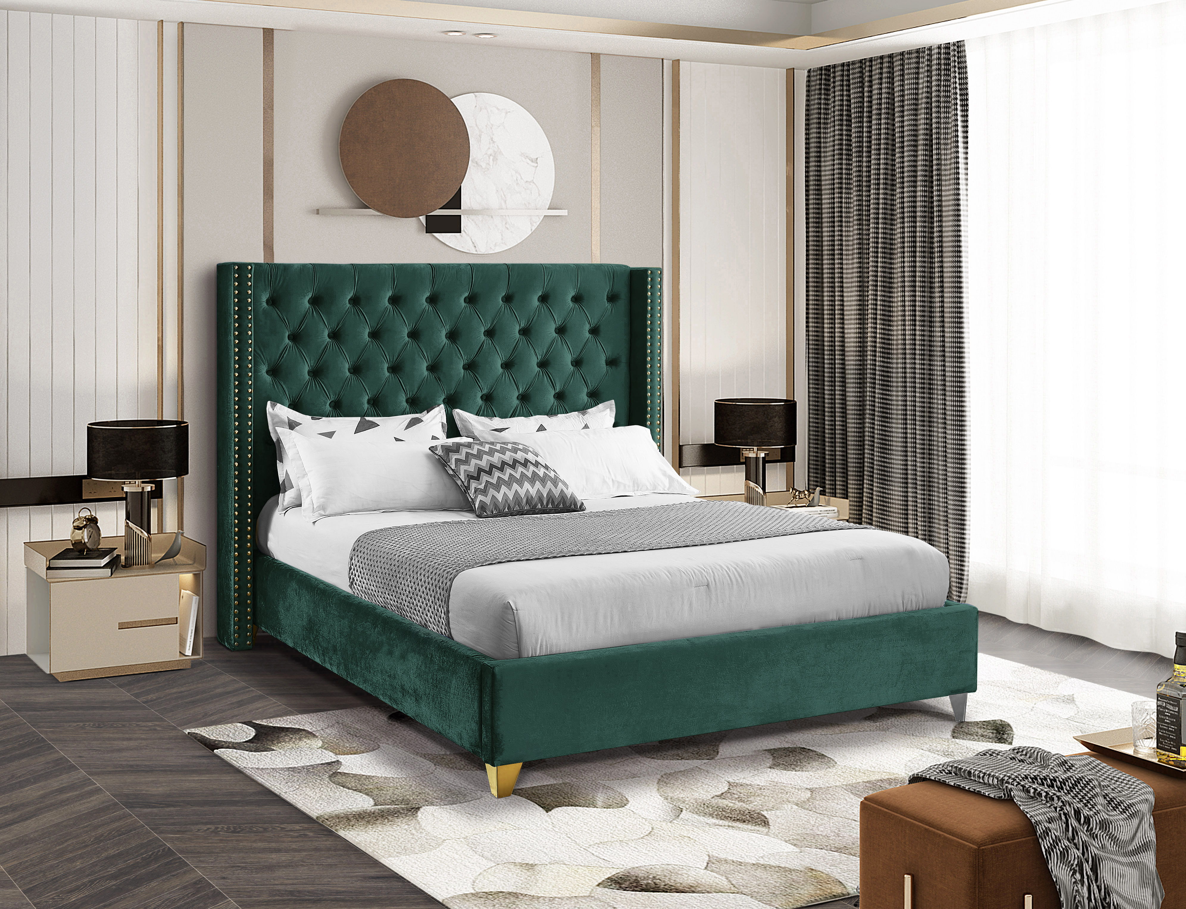Barolo - Full Bed - Green