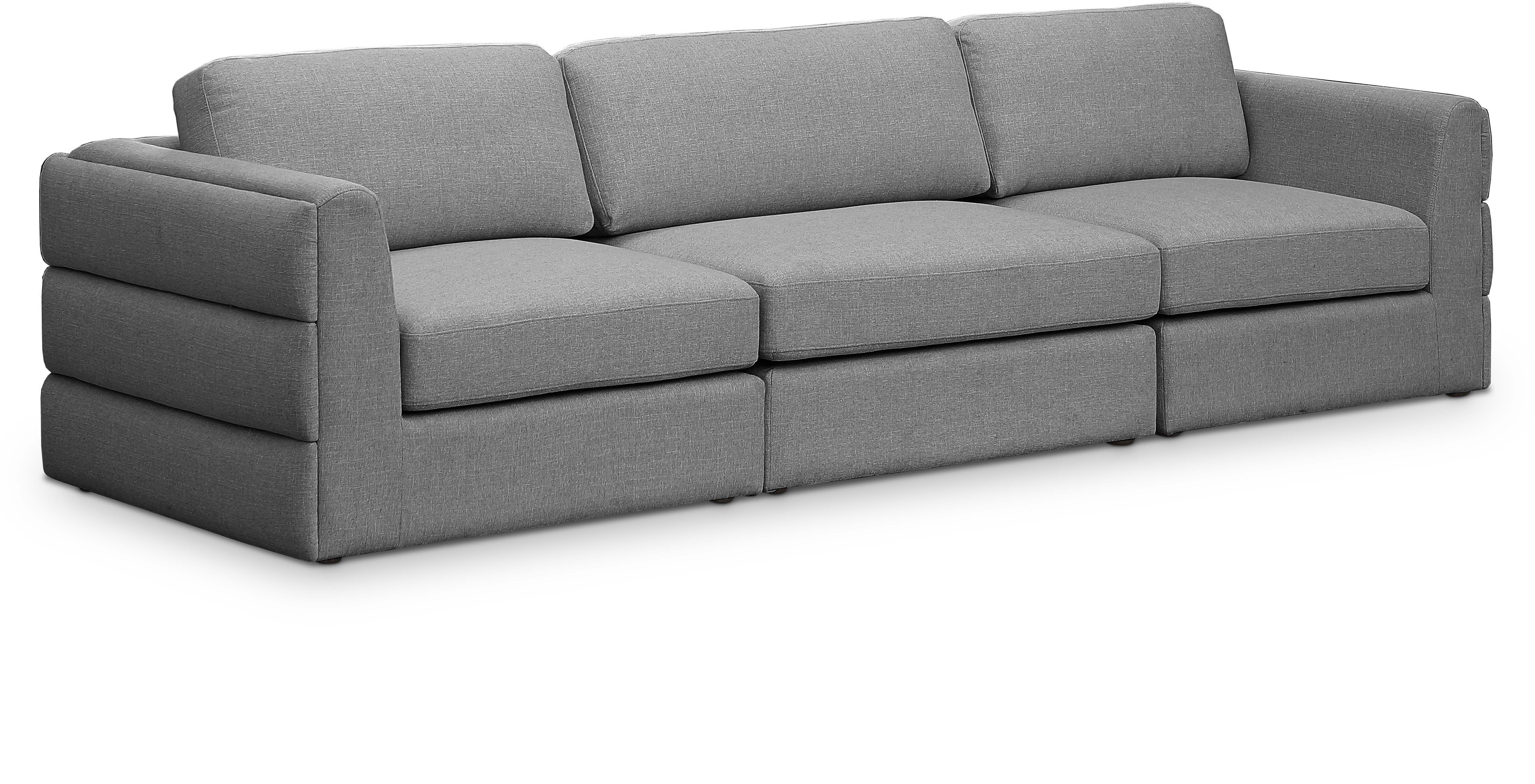 Beckham - Modular 3 Seat Sofa - Gray
