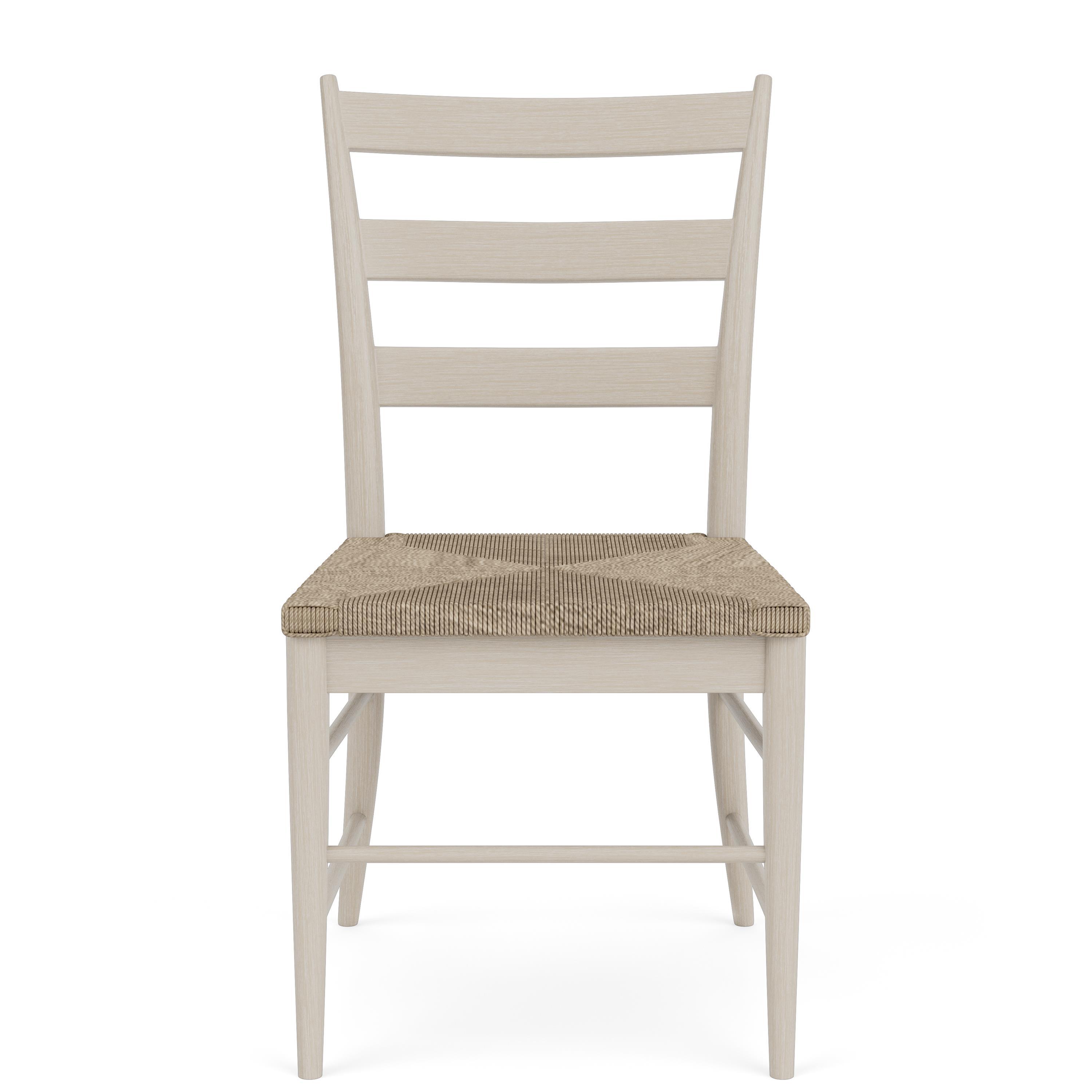 Riverside Furniture Laguna - Rush Seat Side Chair - Beige