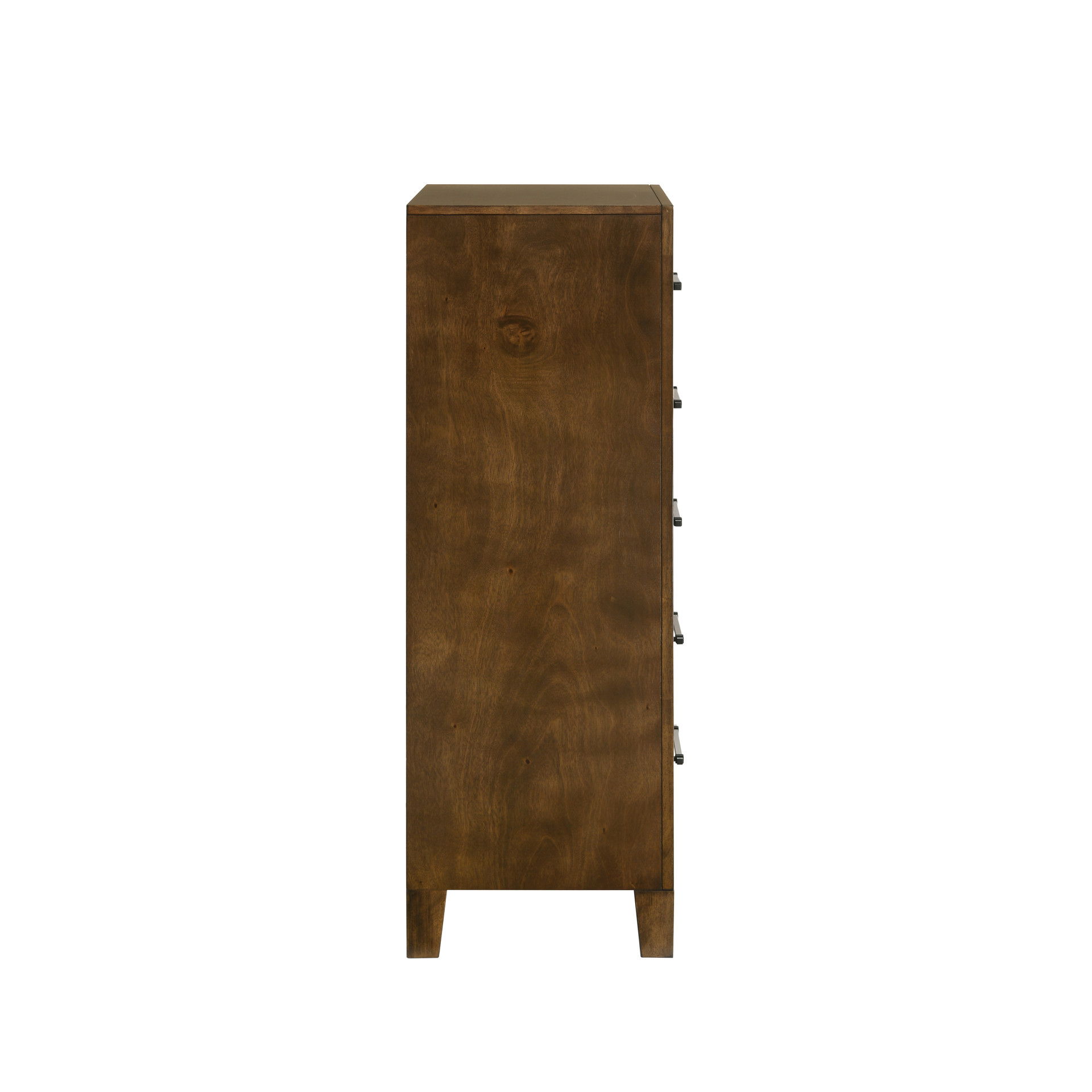 Ballard - 5 Drawer Chest - Walnut, light brown, view 4