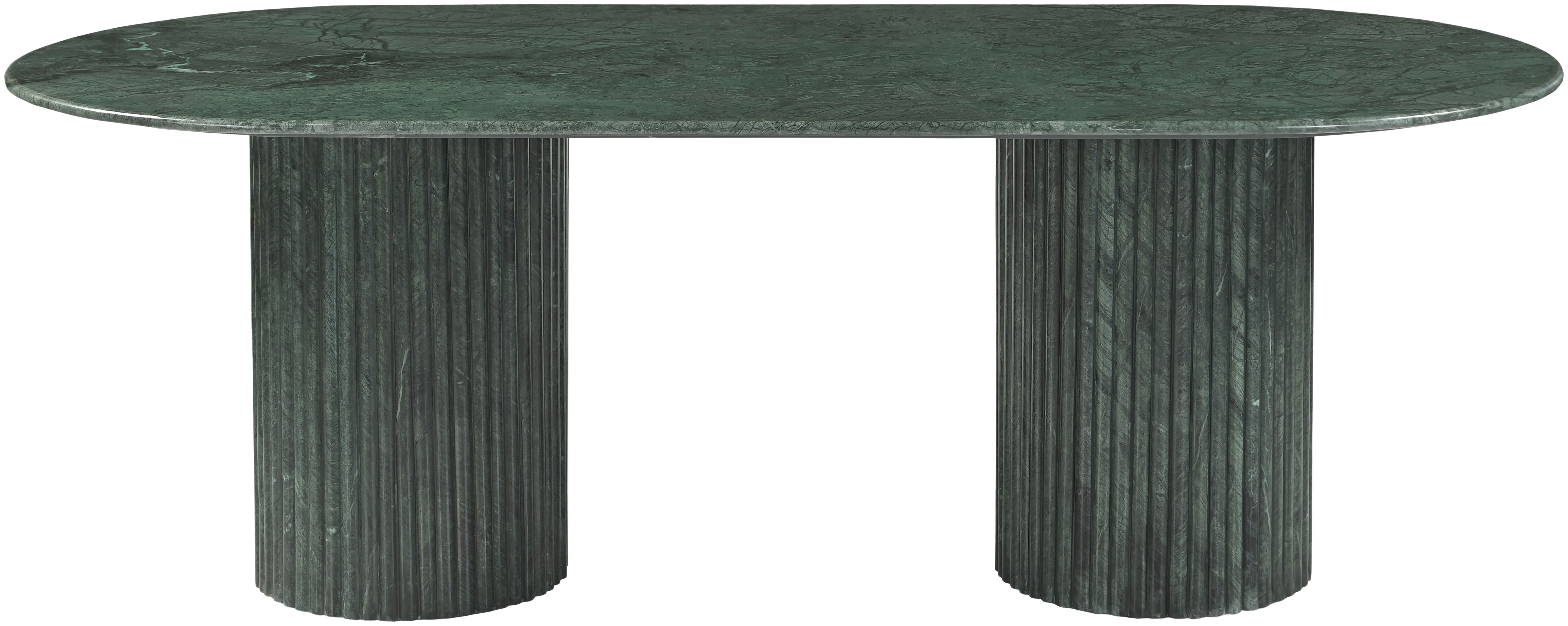 Messina - Marble Dining Table - Green