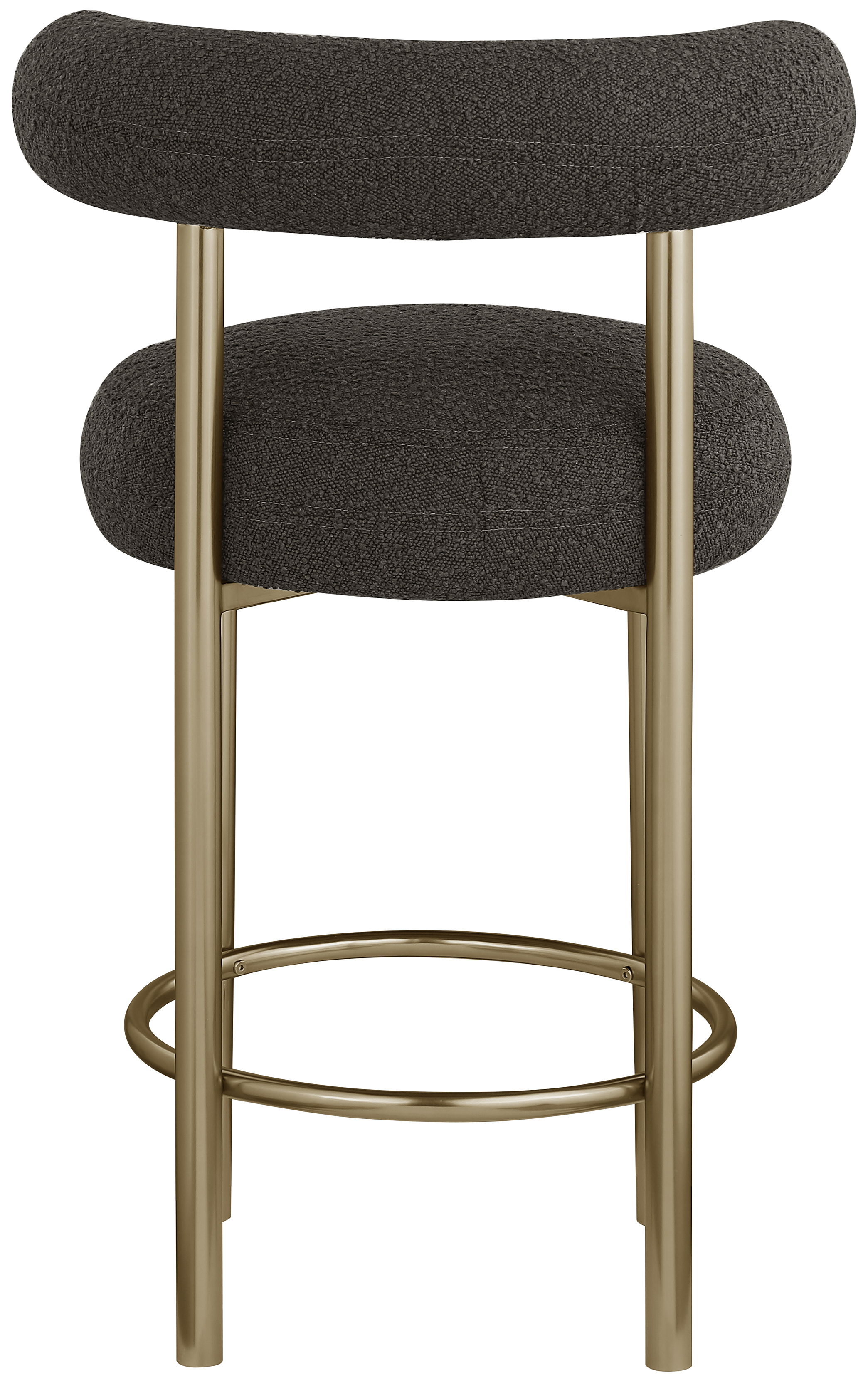 Bordeaux - Stool (Set of 2) - Brown