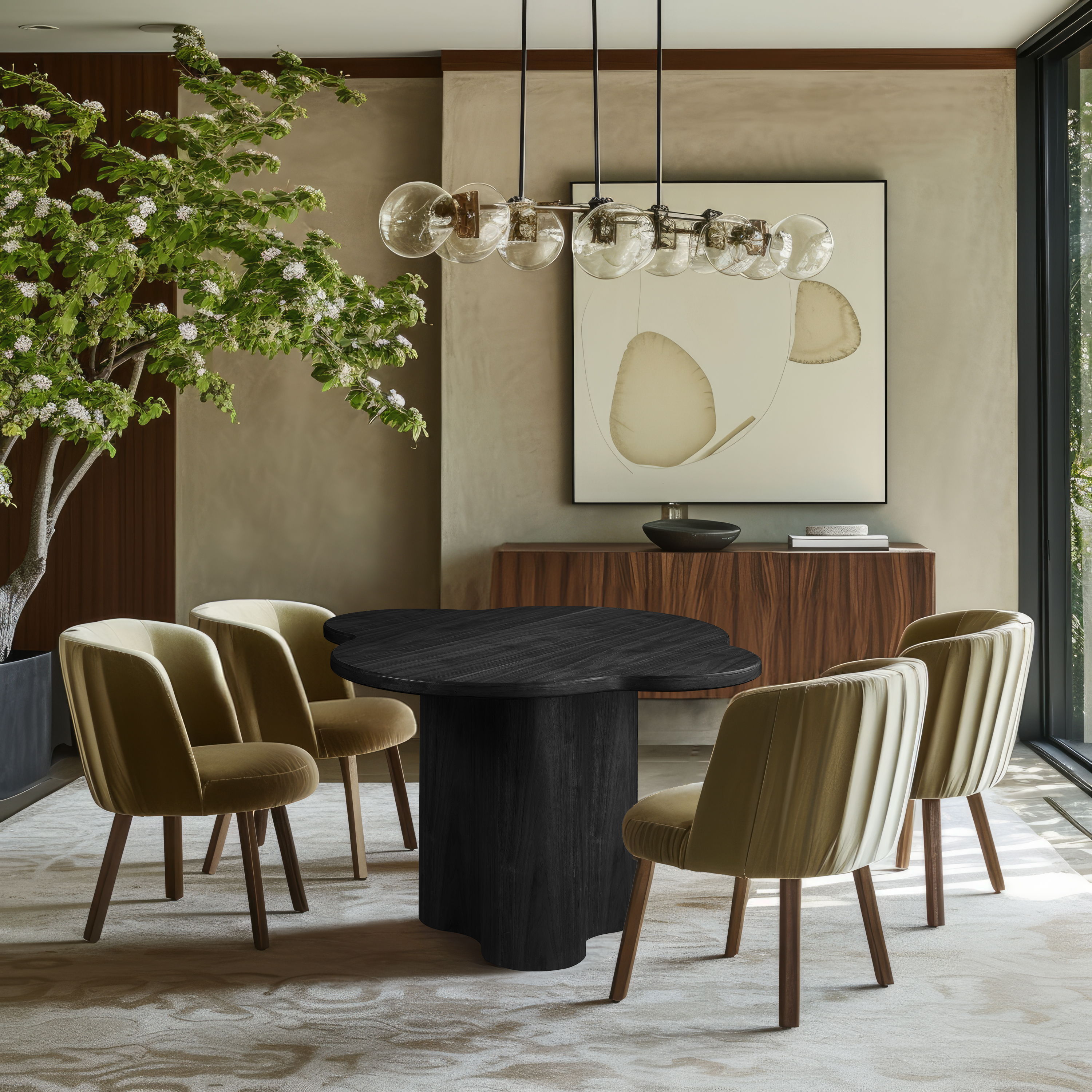 Mesa - Dining Table - Black