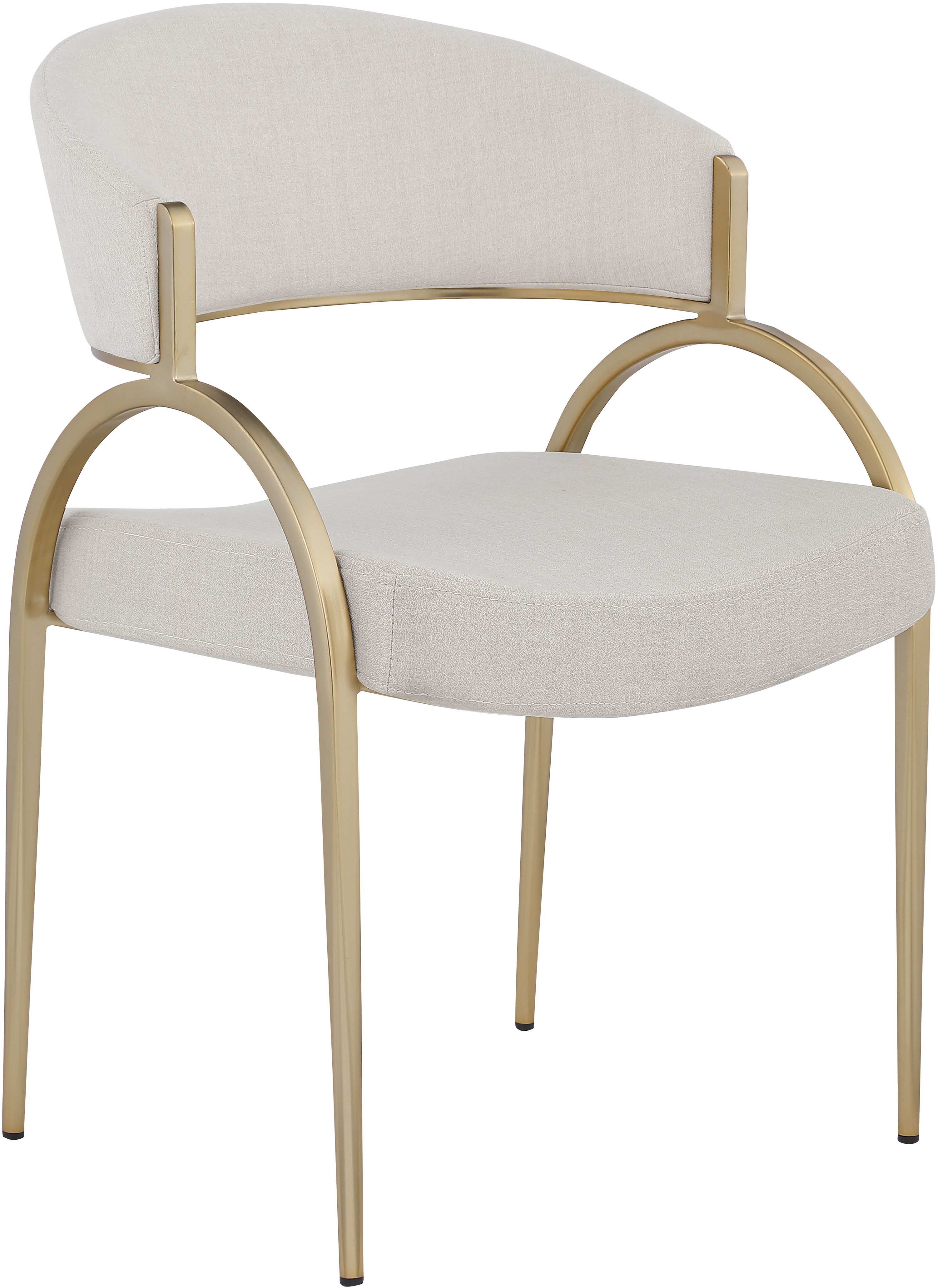 Privet - Dining Chair (Set of 2) - Beige - Fabric