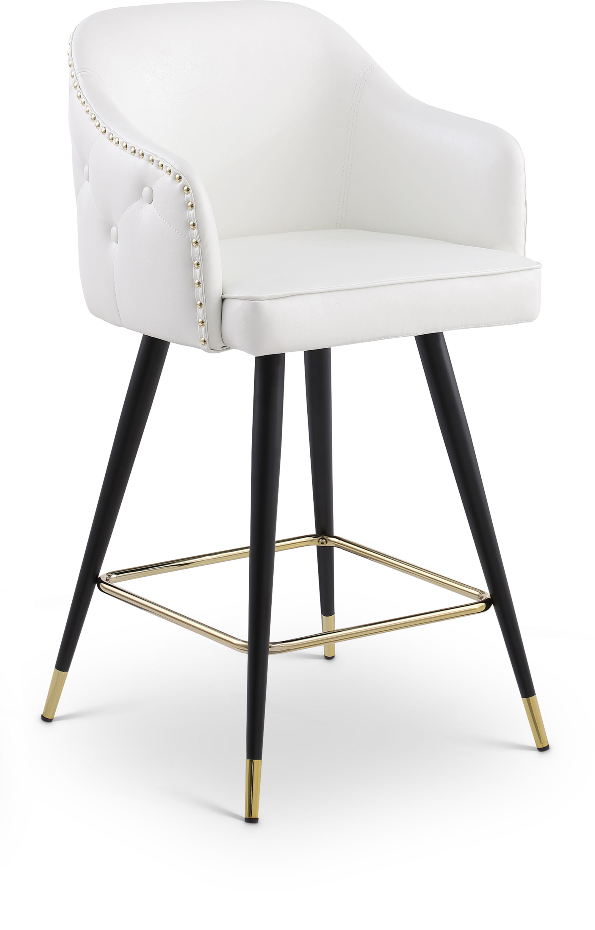 Barbosa - Counter Bar Stool (Set of 2) - White