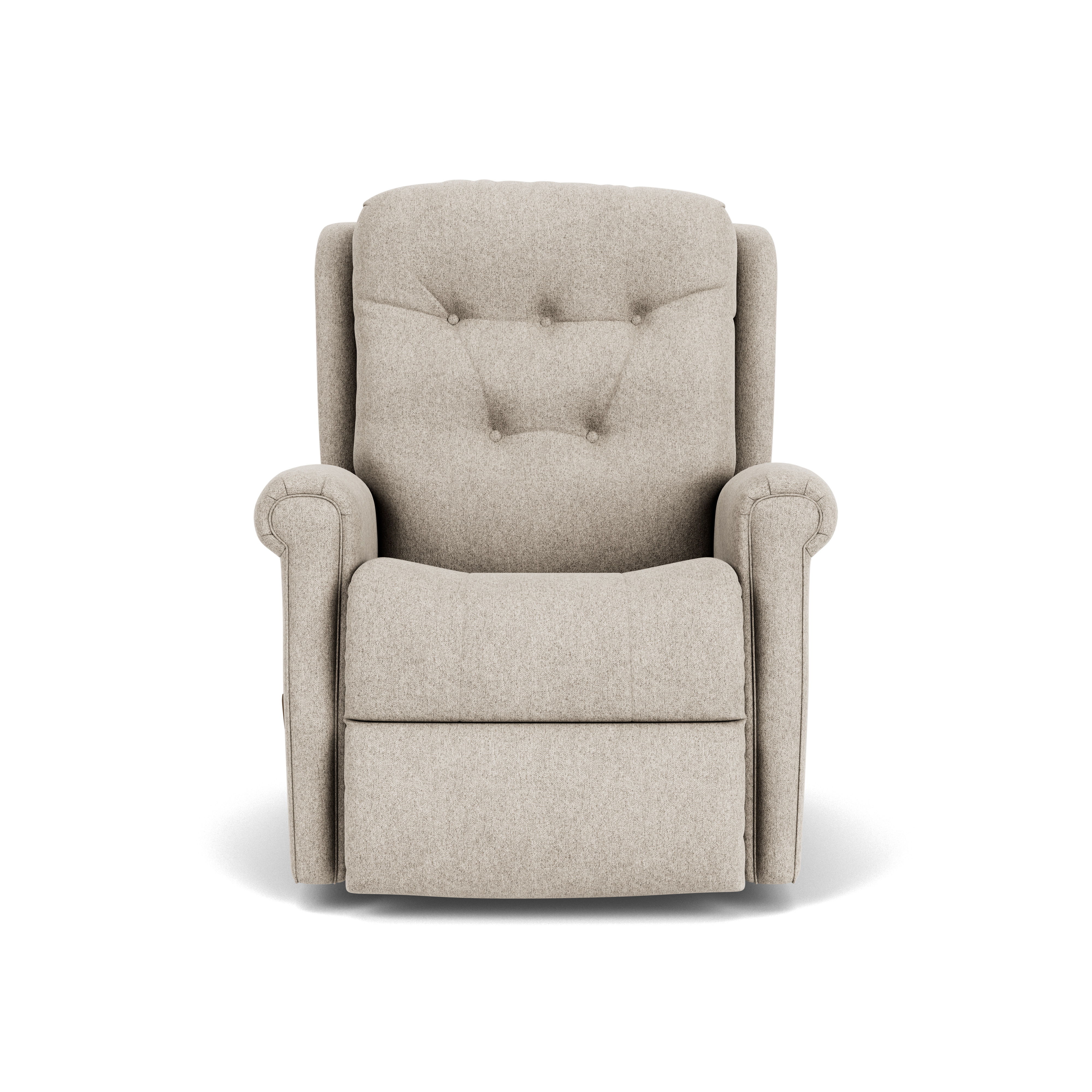 Minnie - Traditional Fabric Recliner, gray, view 4