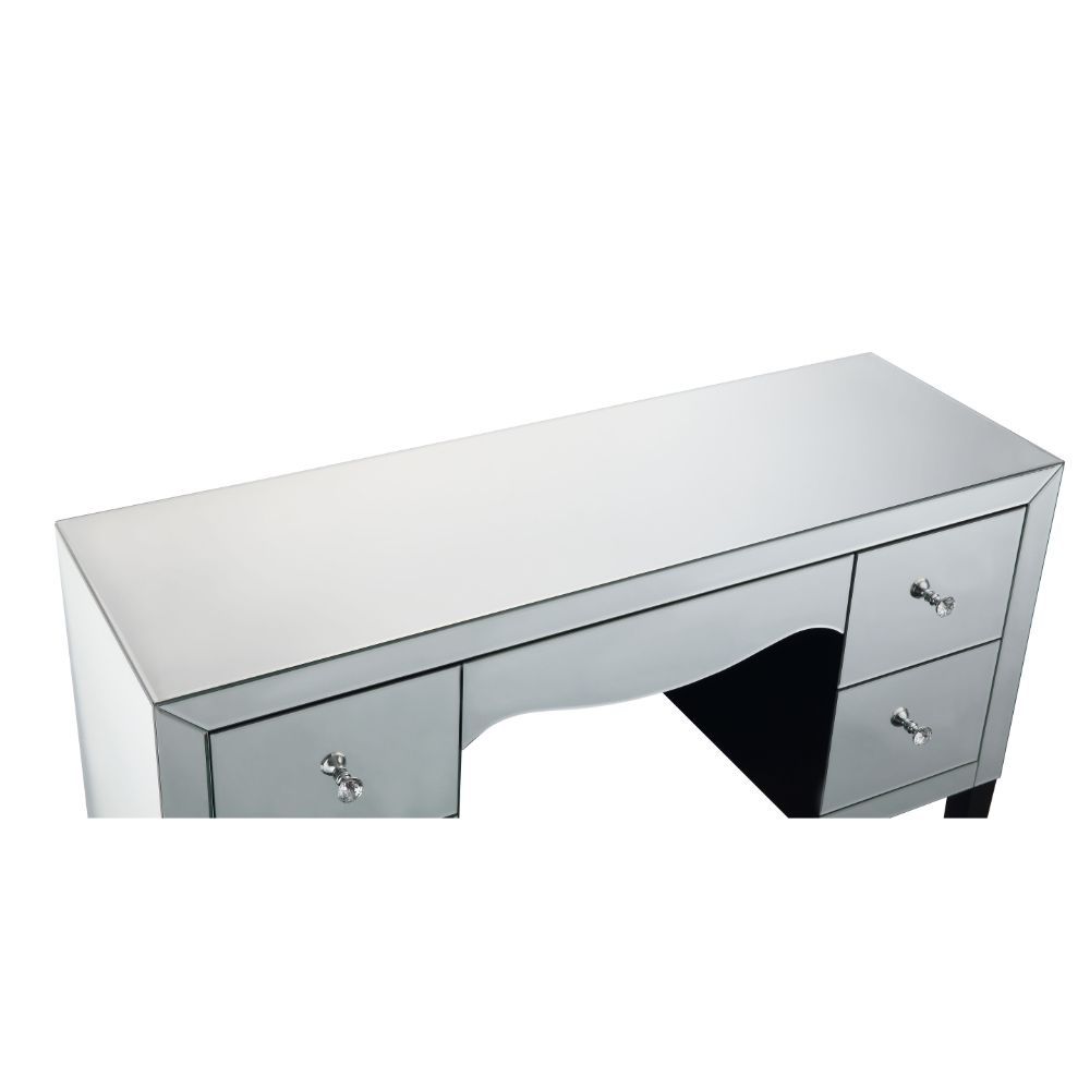 Dominic - Vanity Desk - Mirrored, silver, view 5