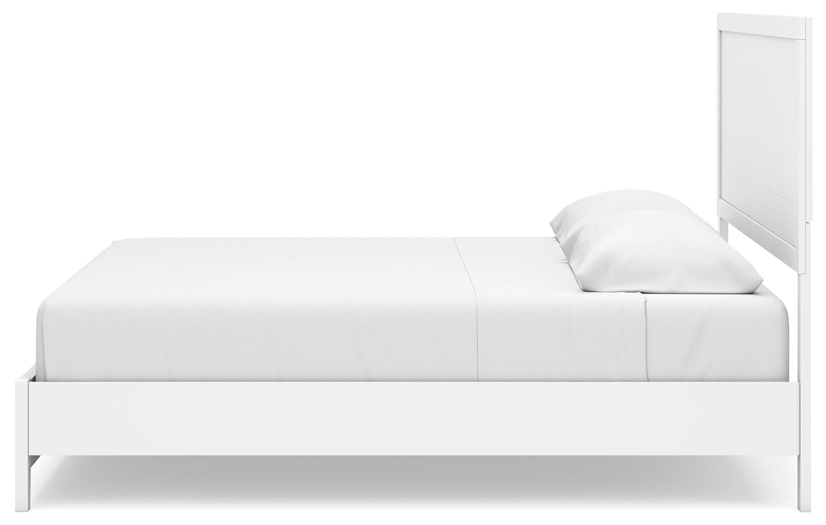 Ashley Furniture Binterglen - King Panel Bed - White - Image 9