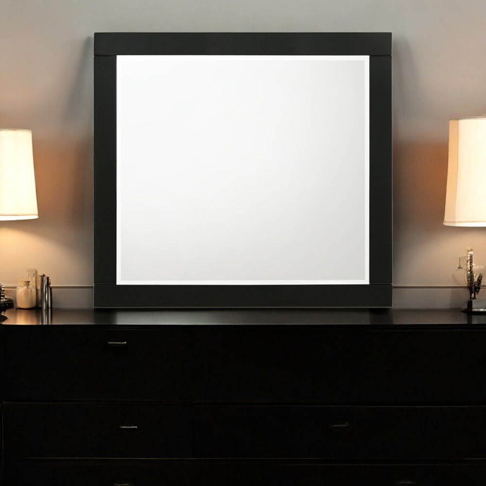 Chelsie - Mirror - Black, black, view 5