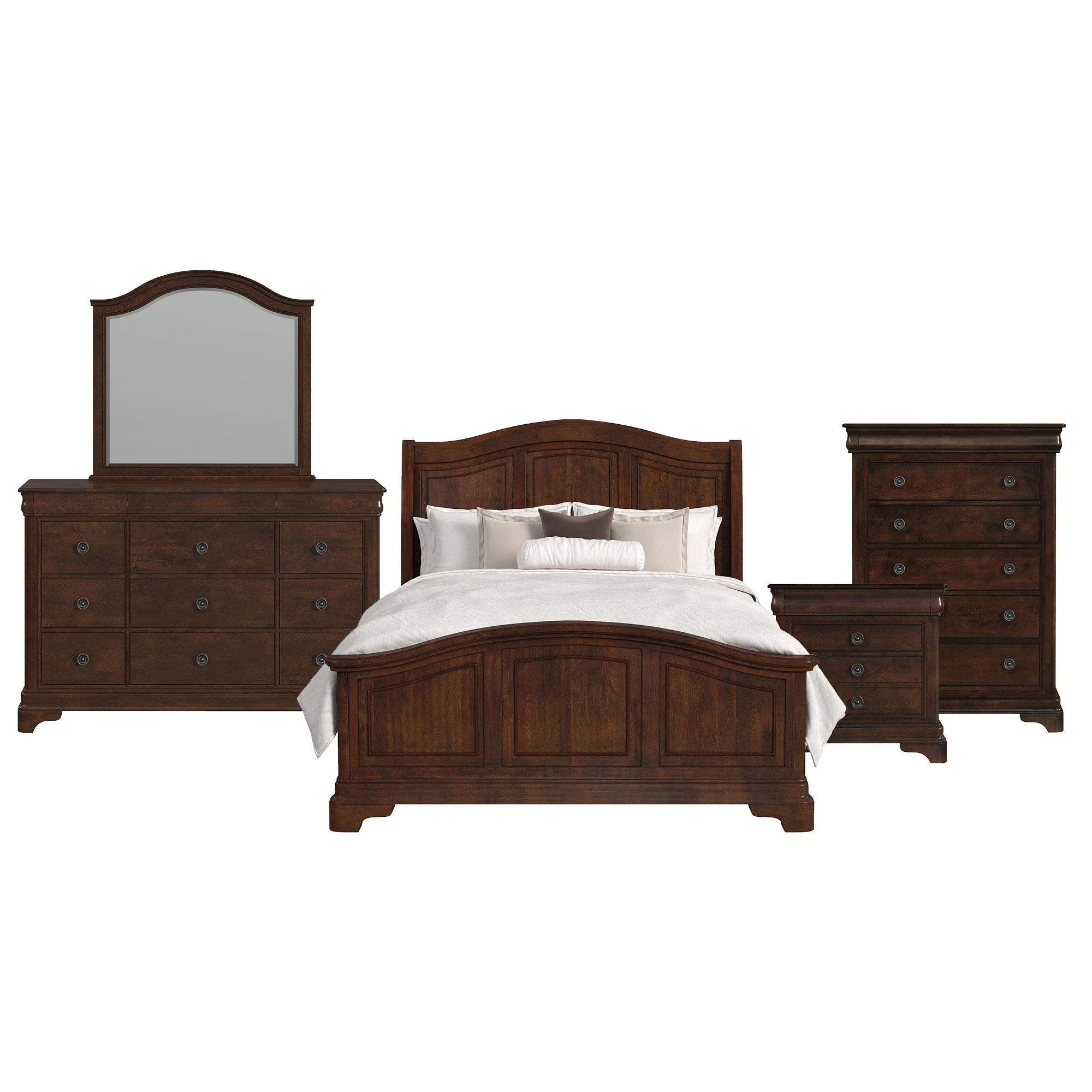 Queen · 5 Pc · Bedroom Set