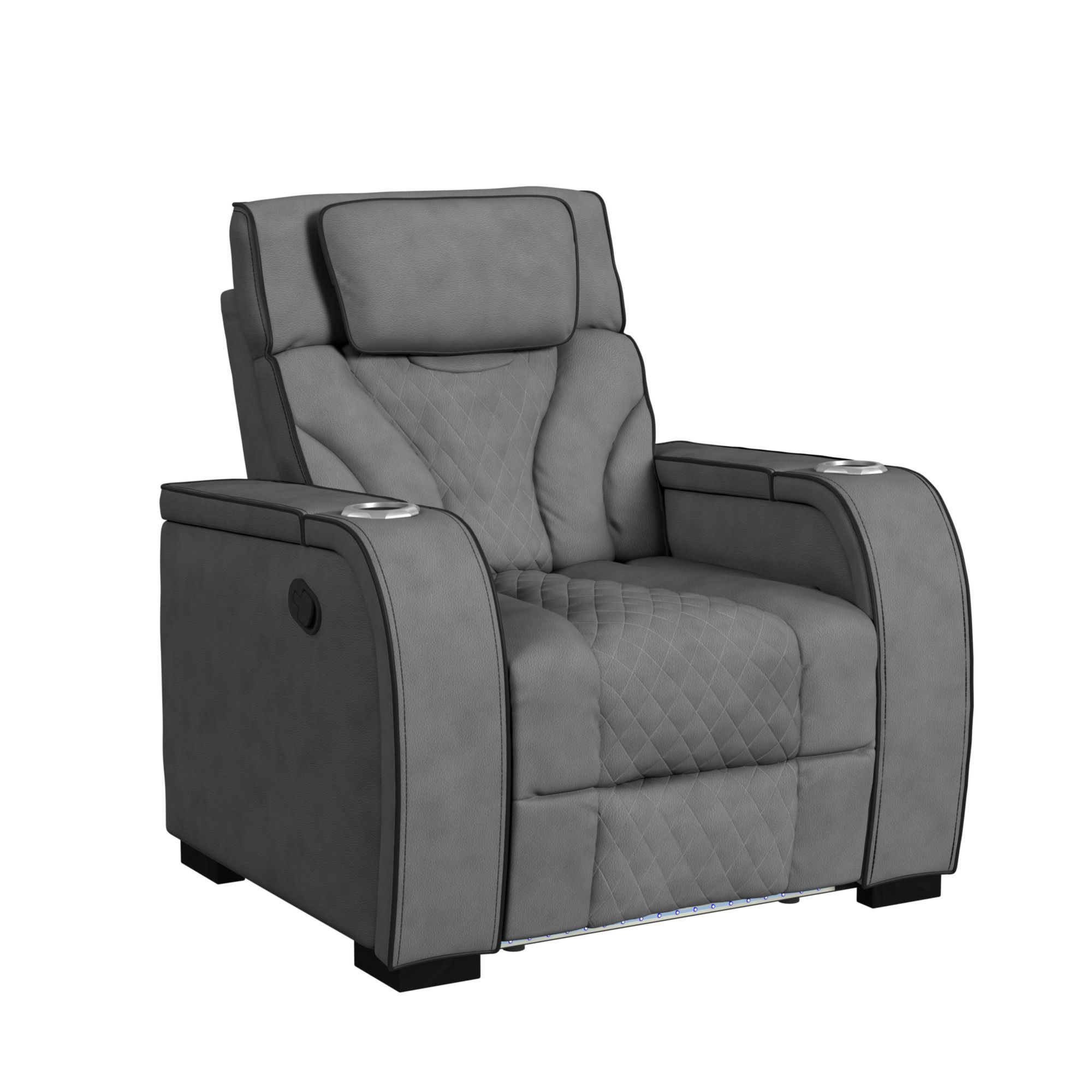 Motion Recliner With LED