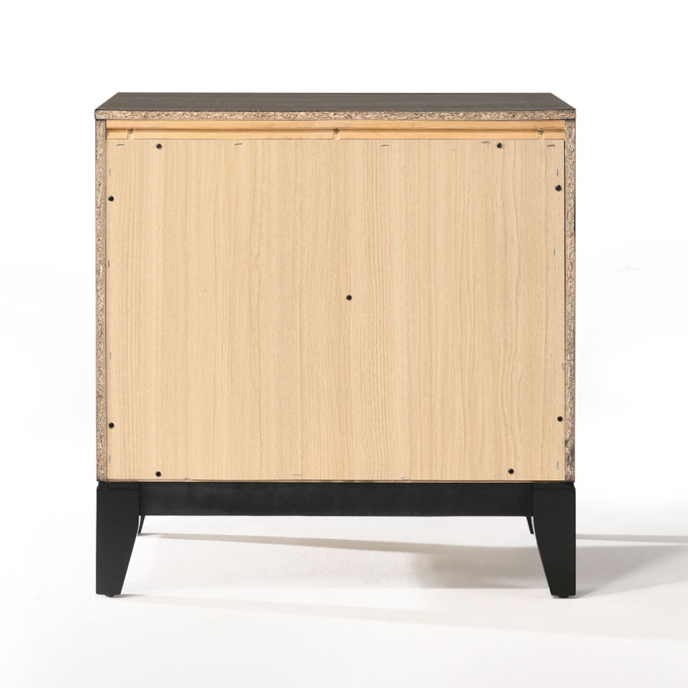 Valdemar - Nightstand - Weathered Gray, dark gray, view 5