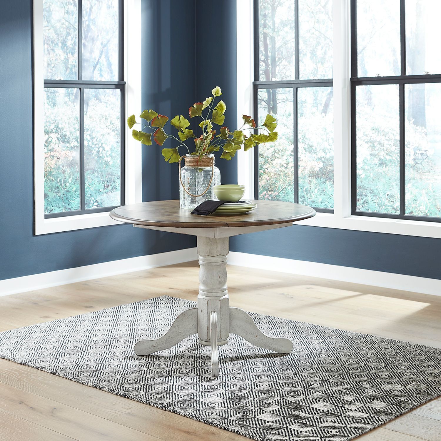 Liberty Furniture Carolina Crossing - Drop Leaf Table - White