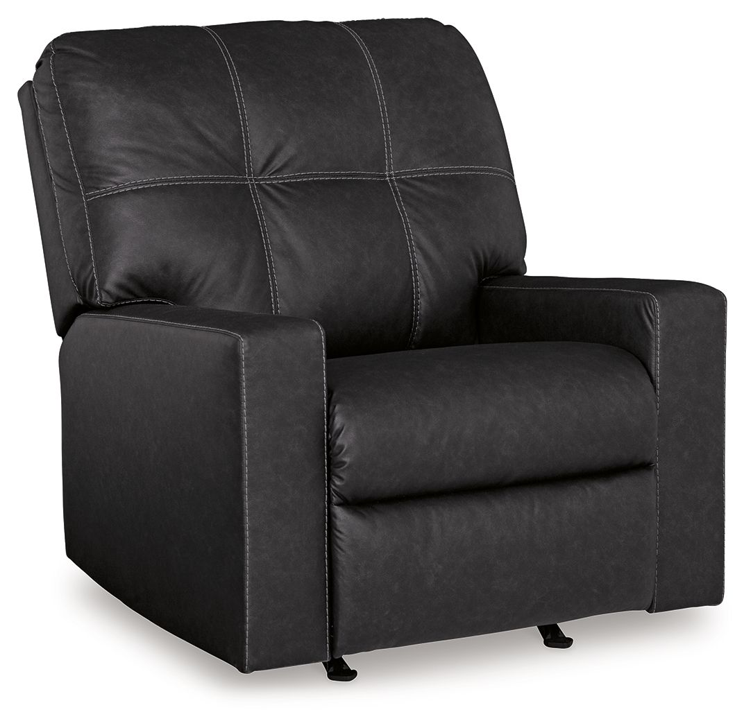 Ashley Barlin Mills Rocker Recliner - Carbon