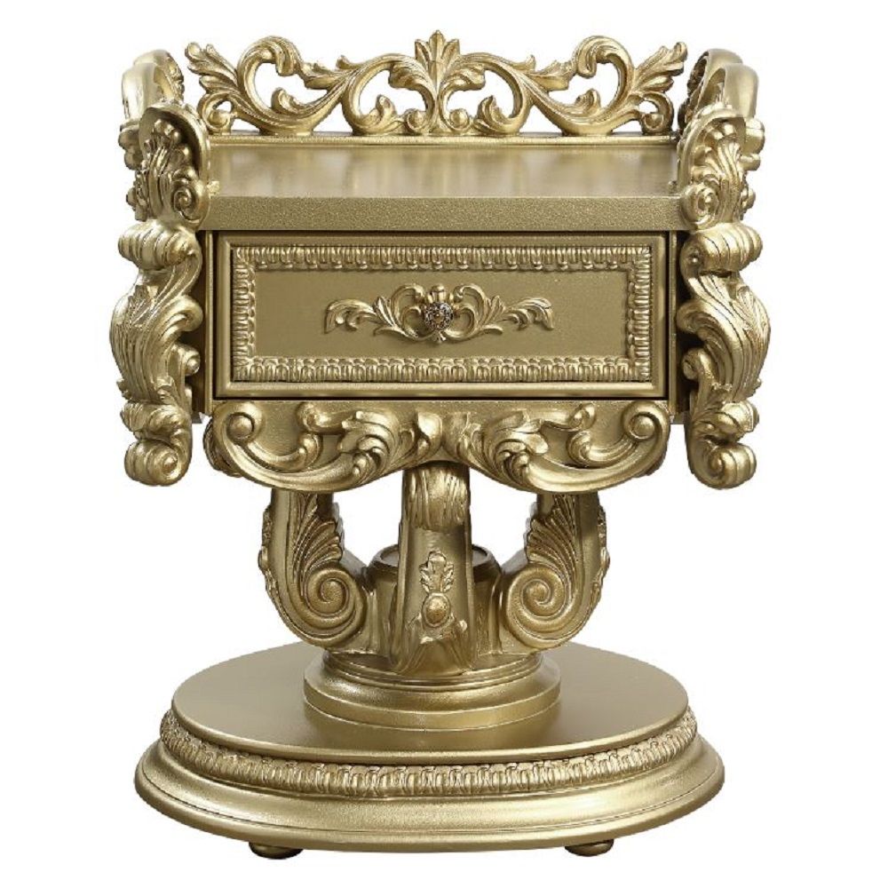 Bernadette - Nightstand - Gold, gold, view 8