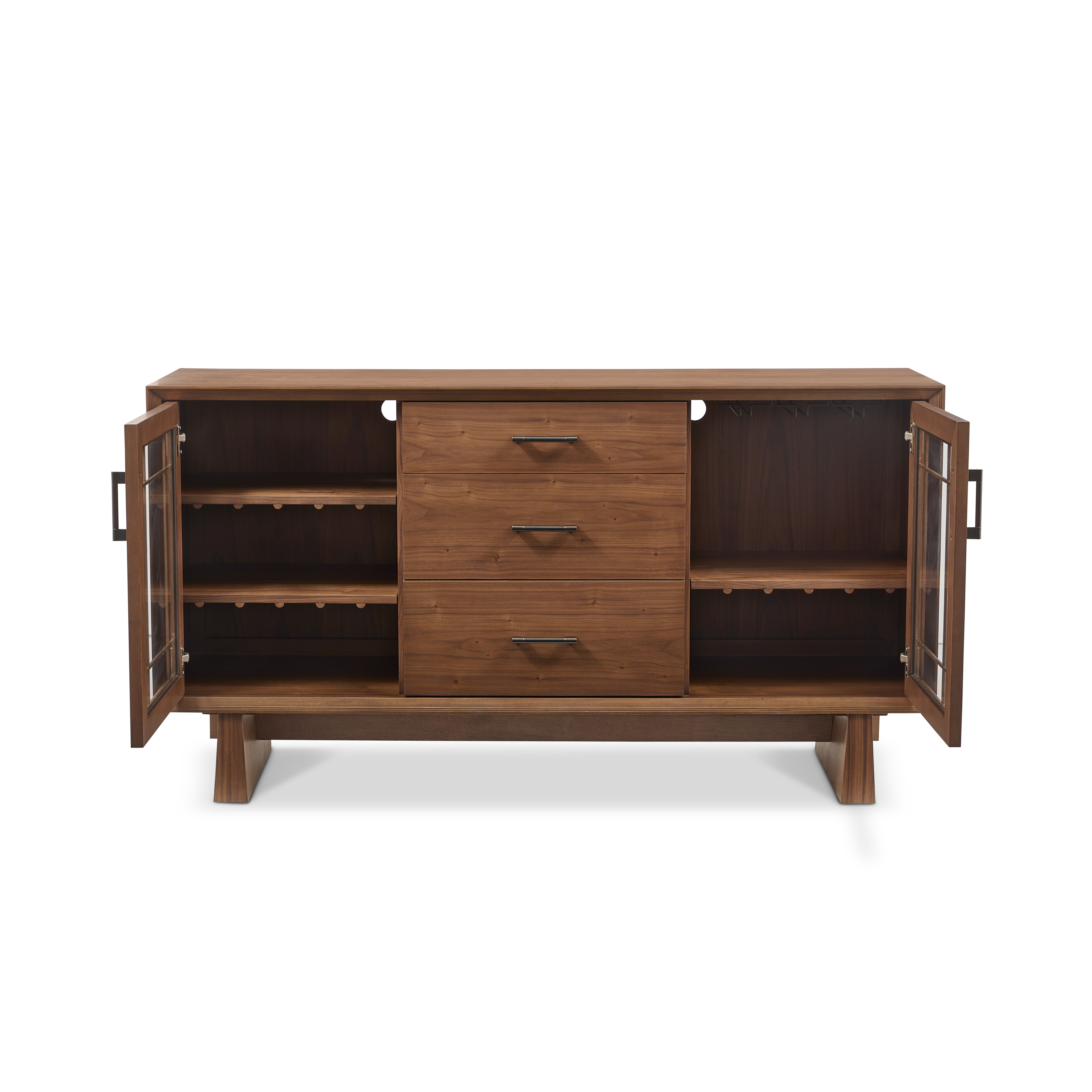 Lincoln - Buffet - Light Brown, light brown, view 4