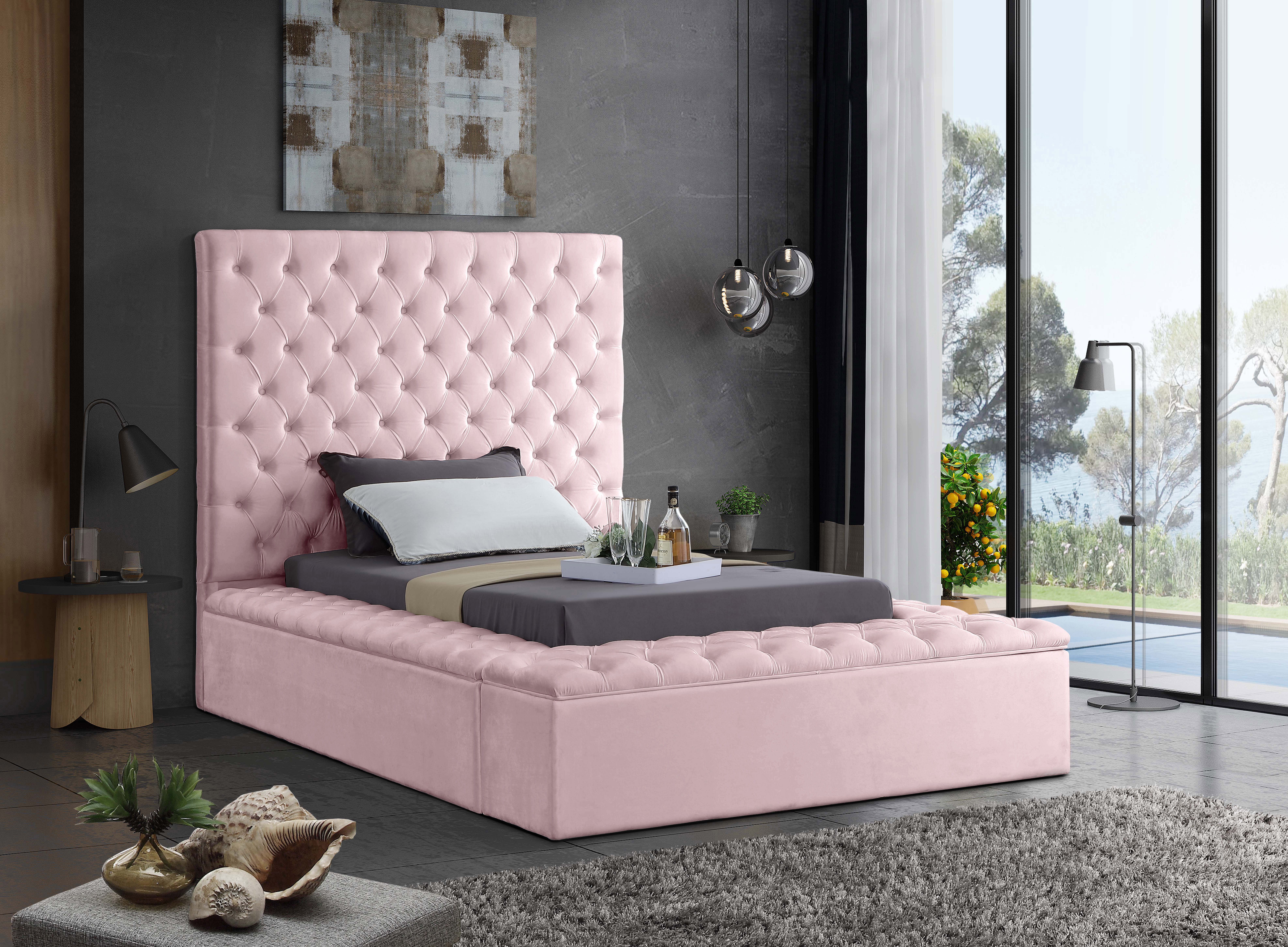 Bliss - Twin Bed - Pink