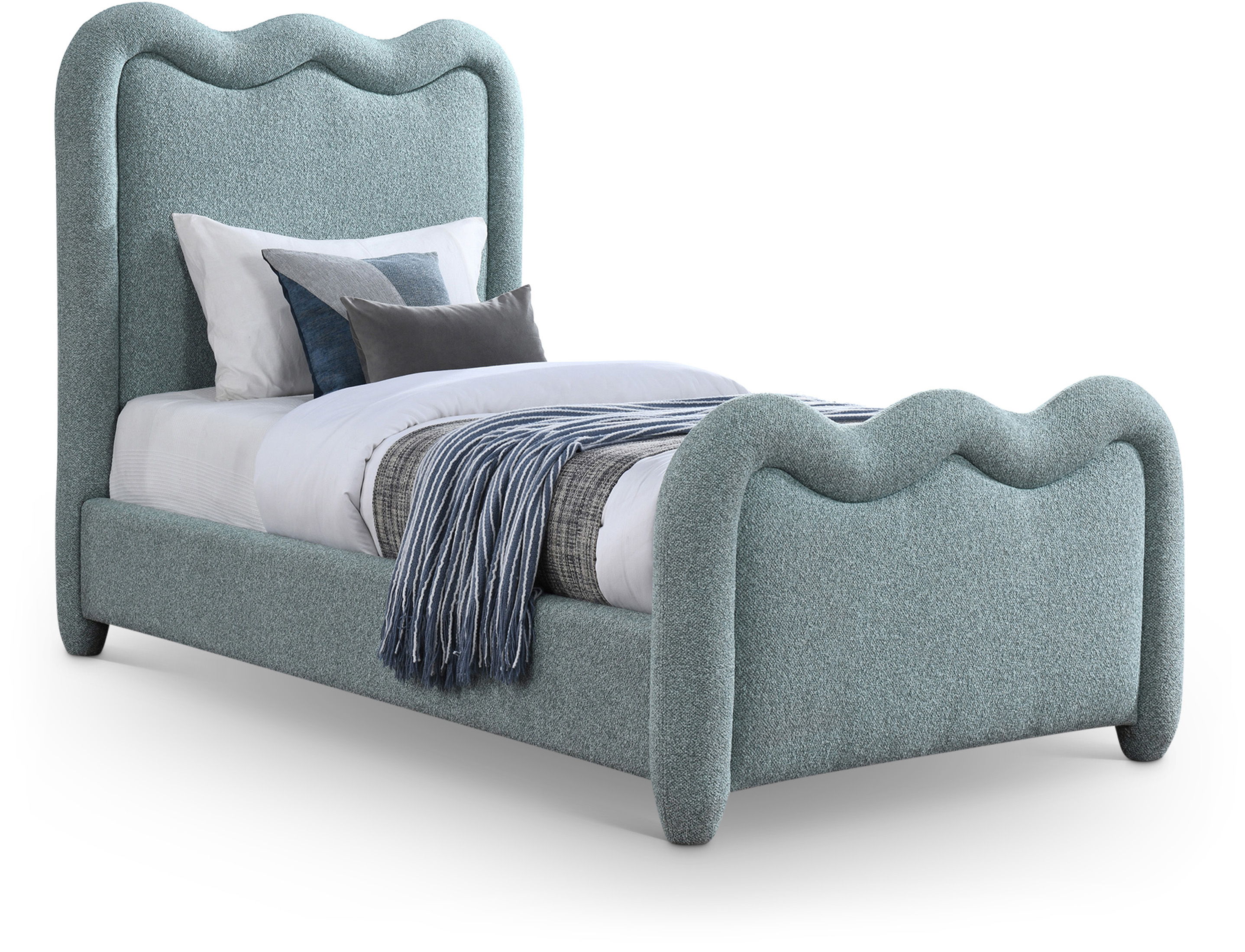 Gavin - Twin Bed - Blue