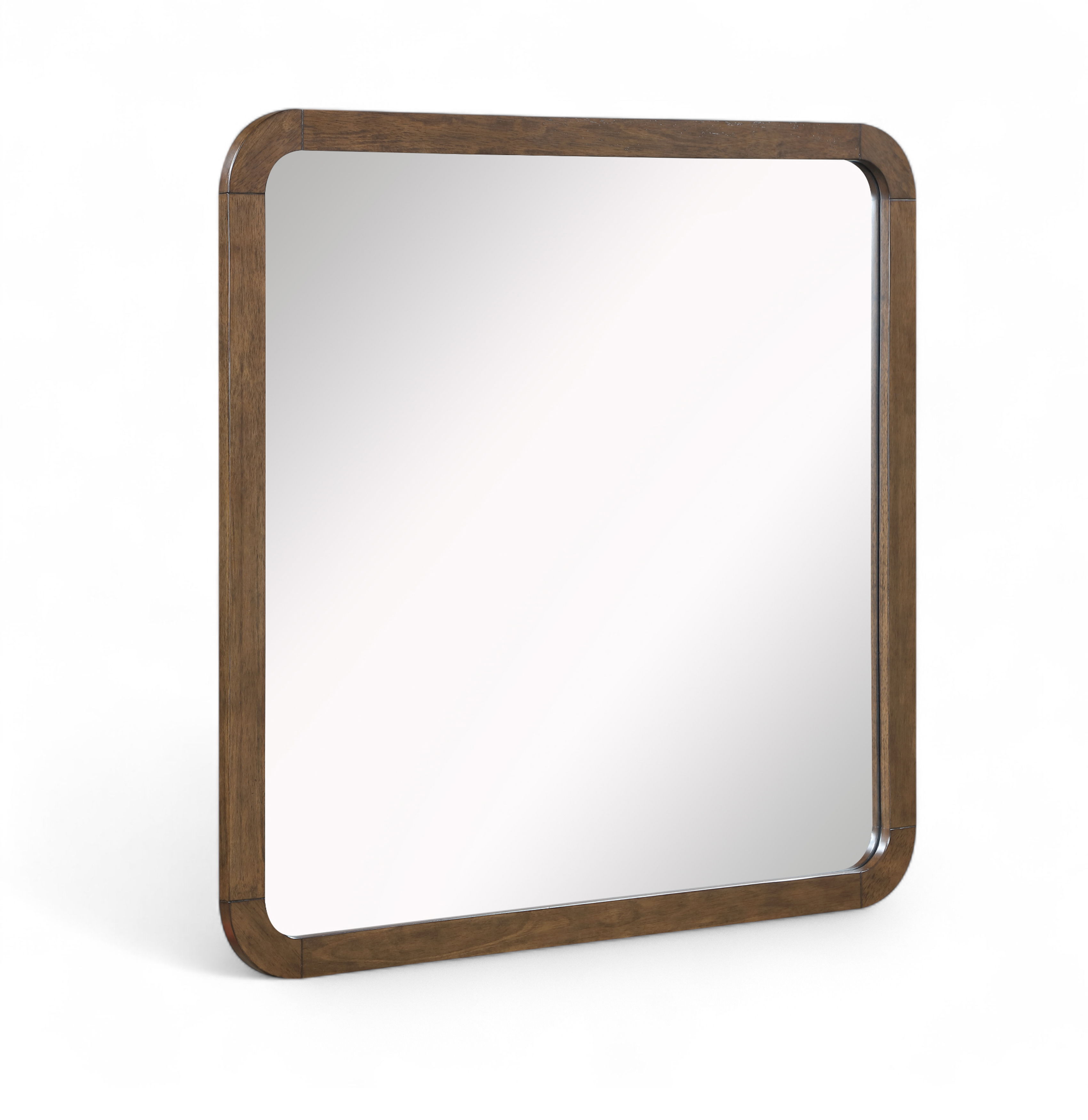 Annalise - Solid Wood Mirror - Brown