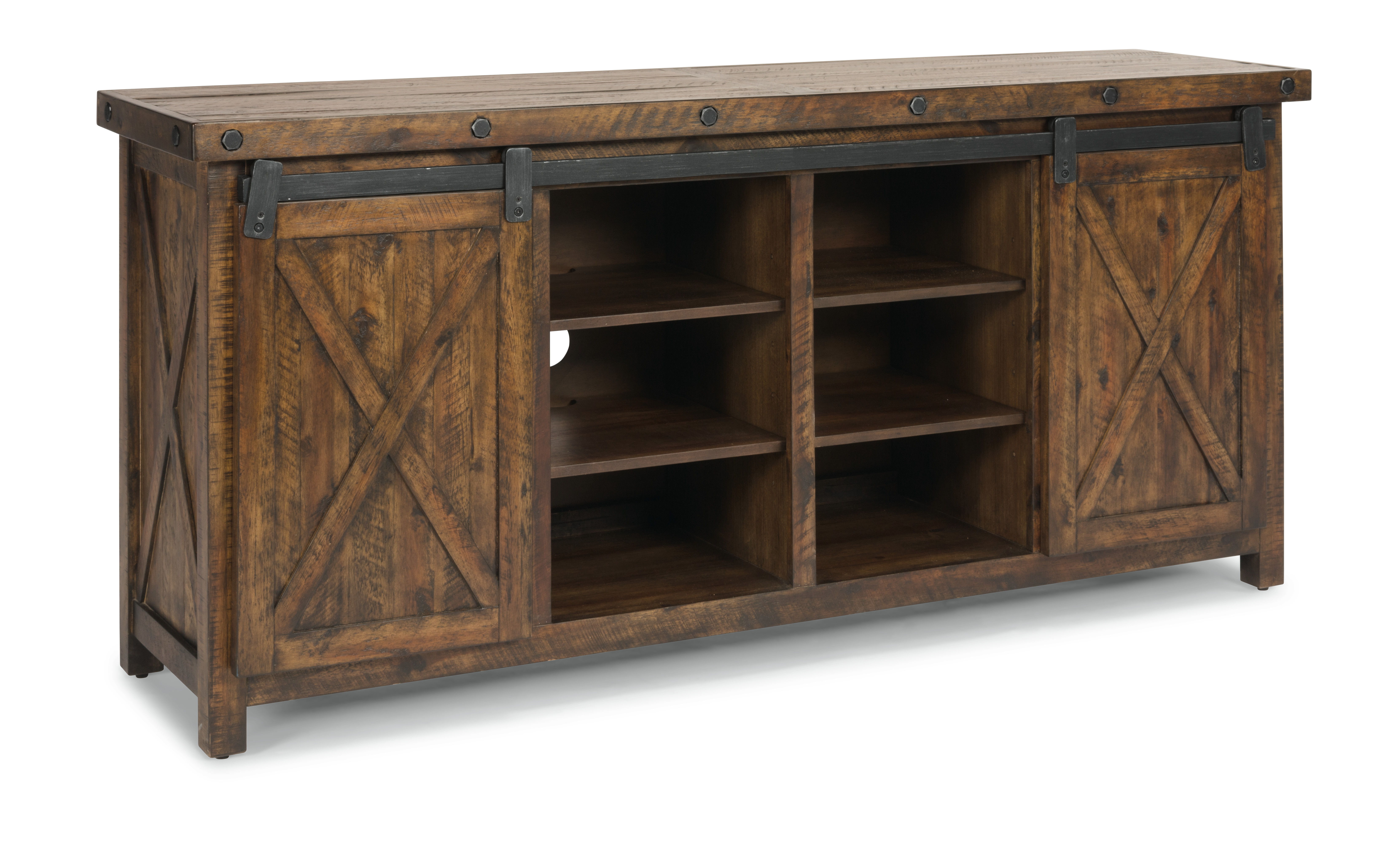 Carpenter - Entertainment Base - Dark Brown, dark brown, view 2
