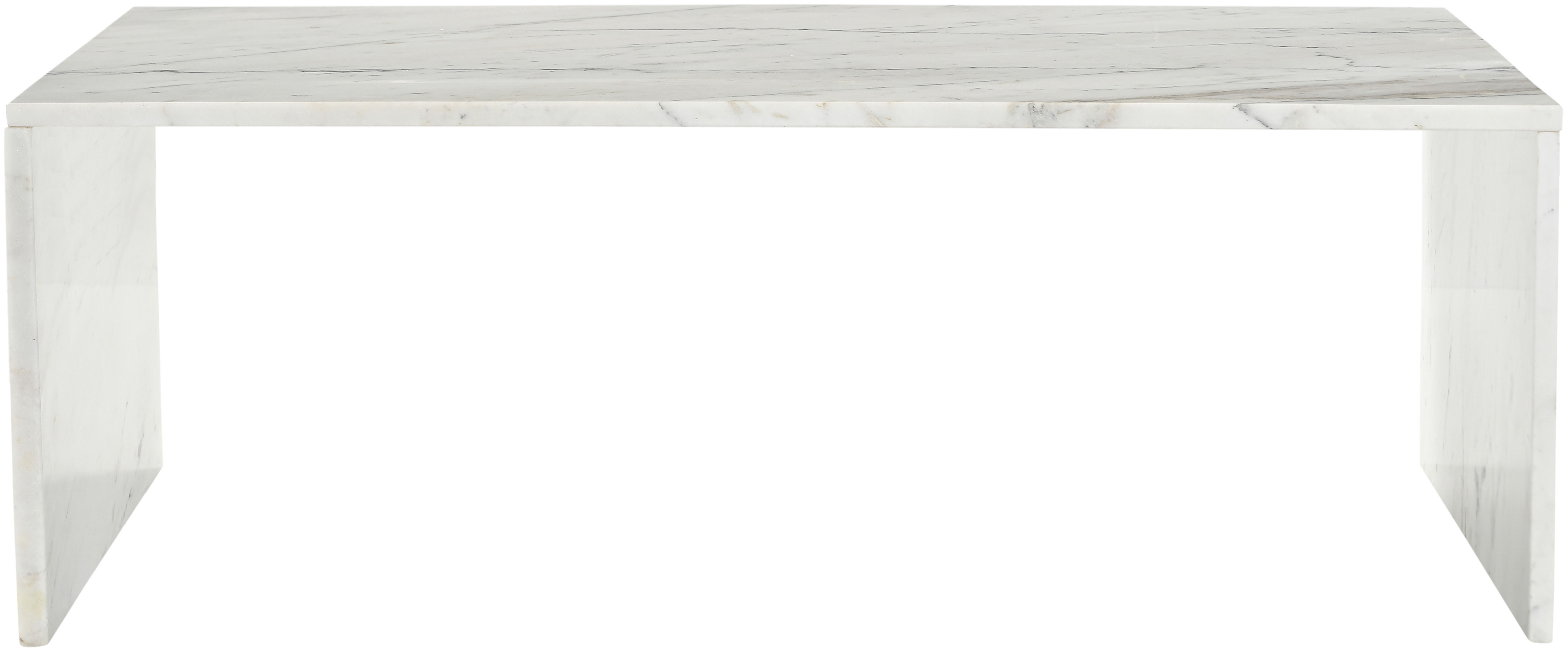Vernazza - Marble Coffee Table - White