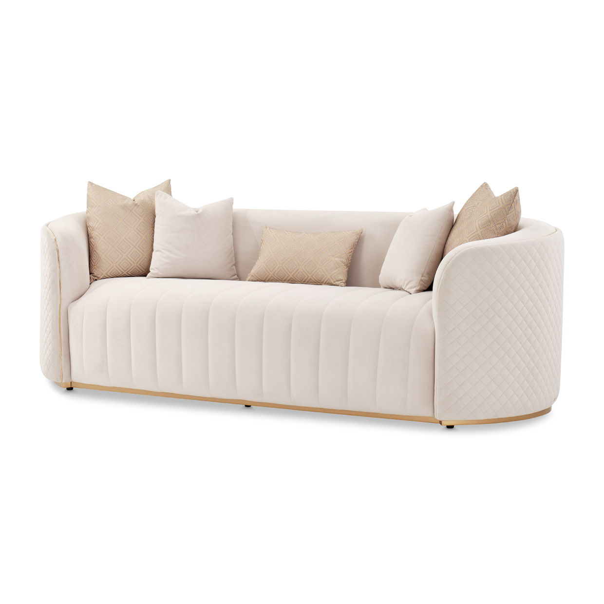 Ariana - Sofa - Beige/Gold Image