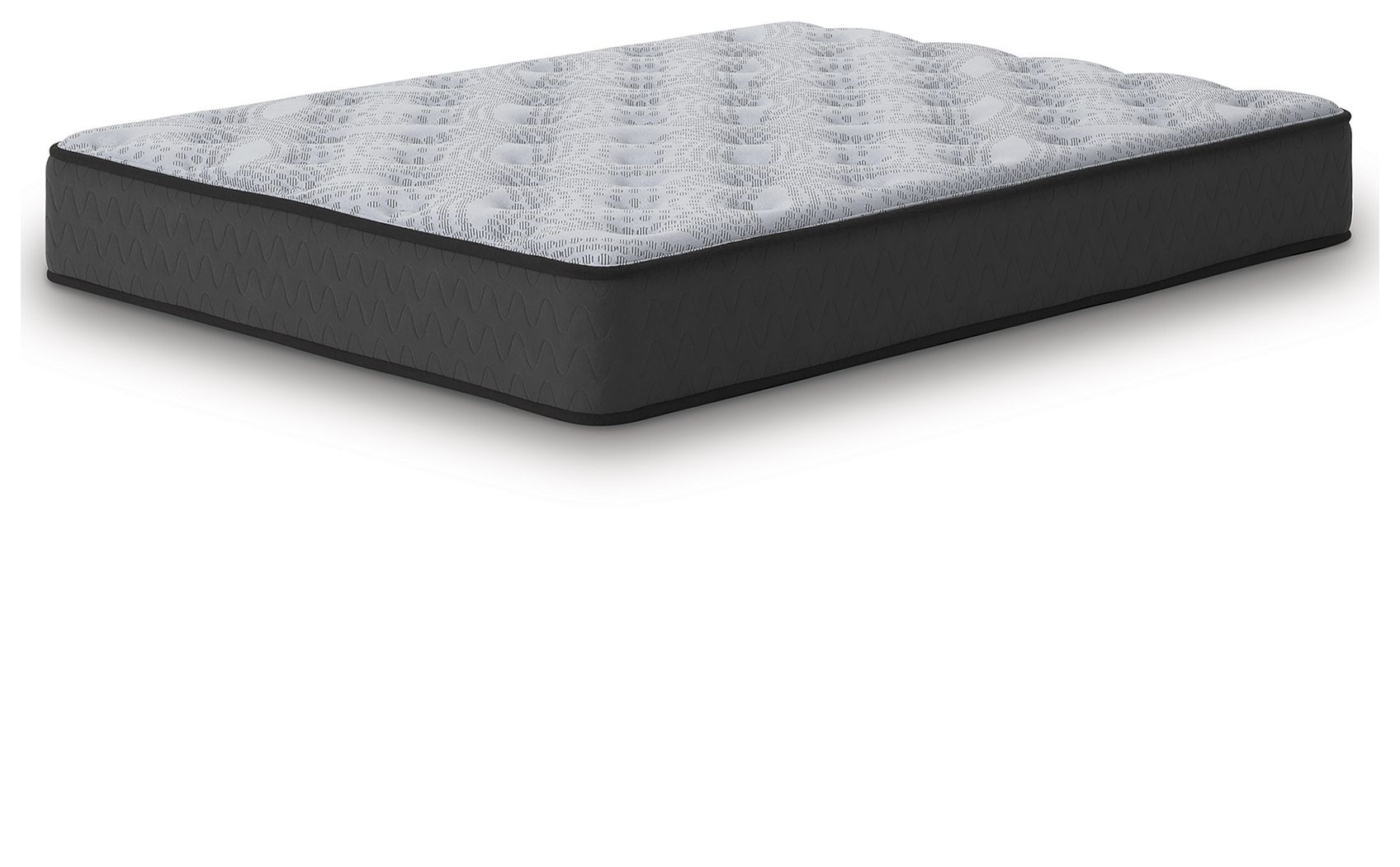 Comfort Plus - King Mattress - 76"W x 80"D x 10"H - Gray